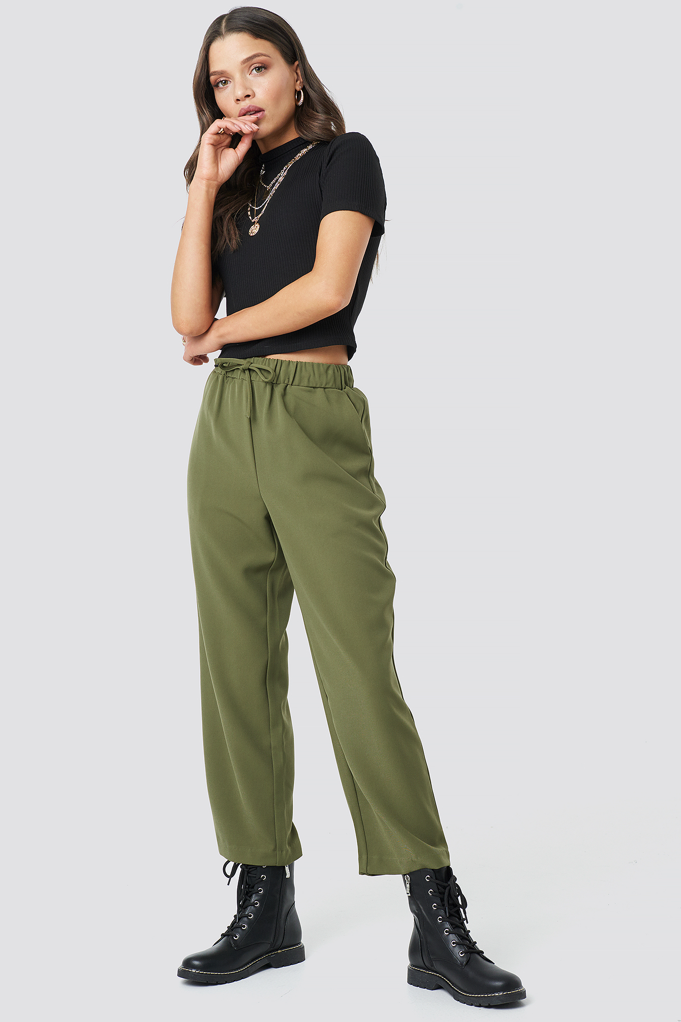 Drawstring Suit Pants Green Na Kdlounge Com Drawstring Suit Pants Green Na Kdlounge Com