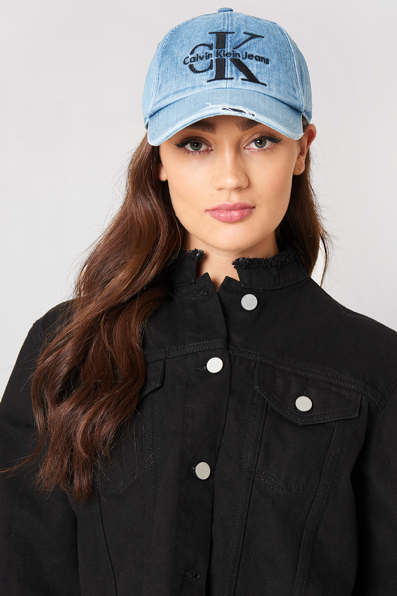 ck denim cap