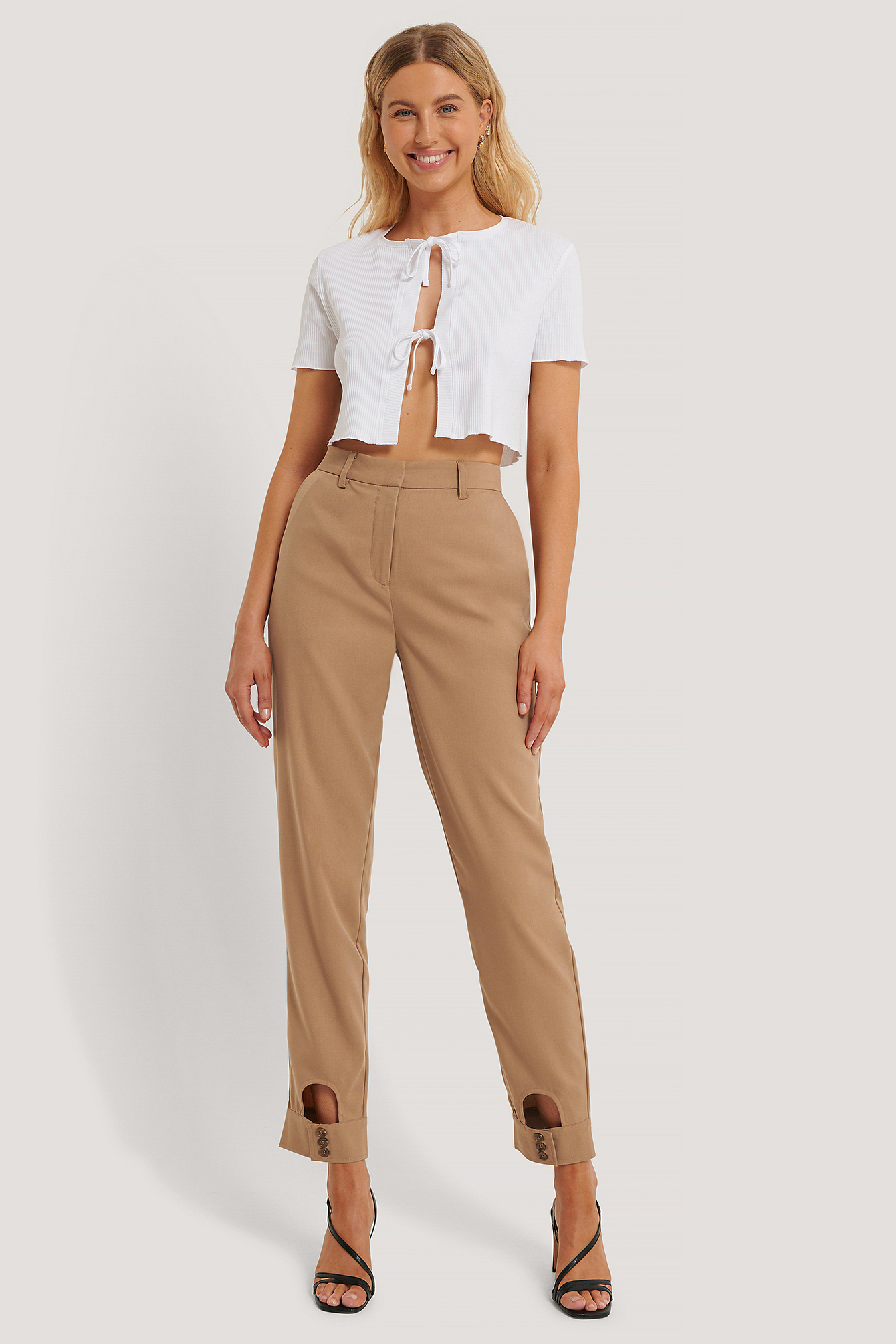 brown suit pants womens
