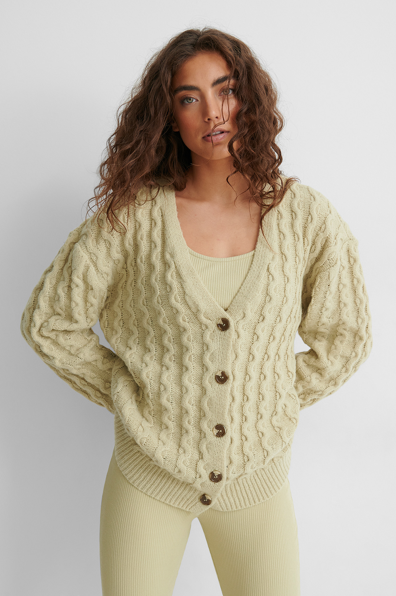 knitted cardigan