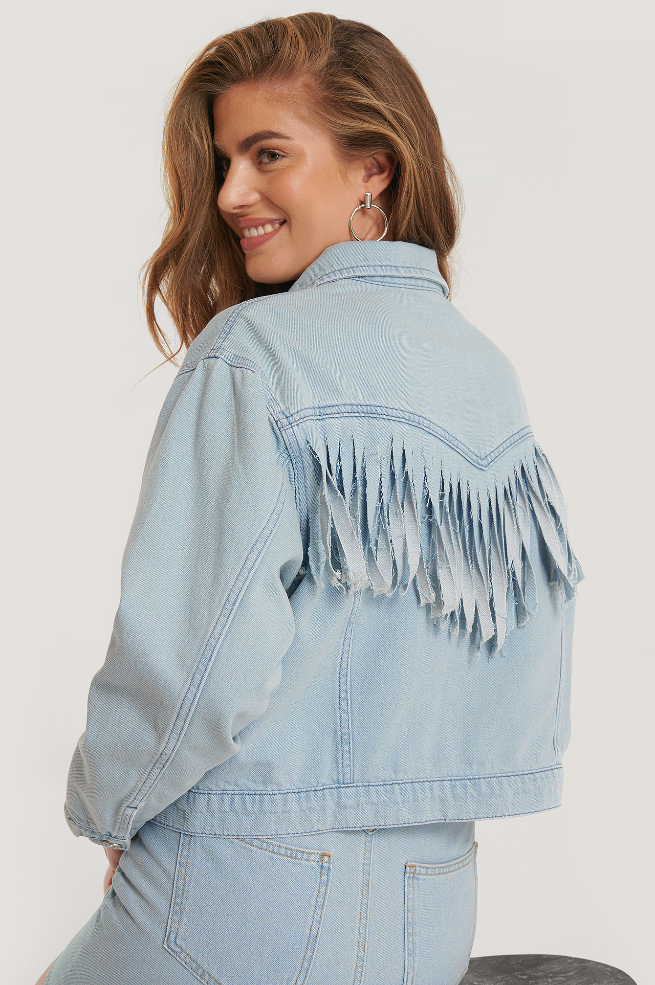 fringe jeans jacket