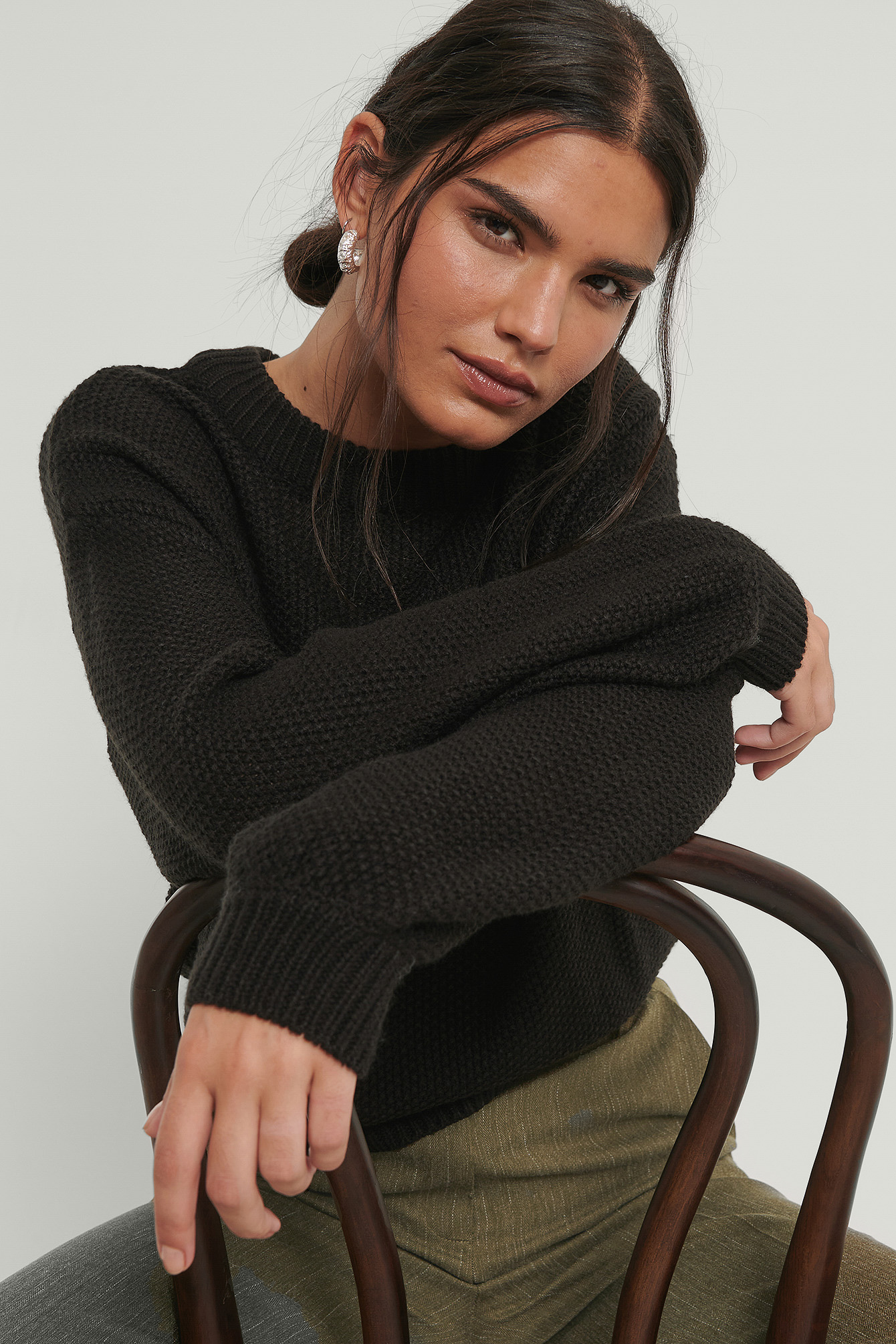 Pull en maille court Clearance