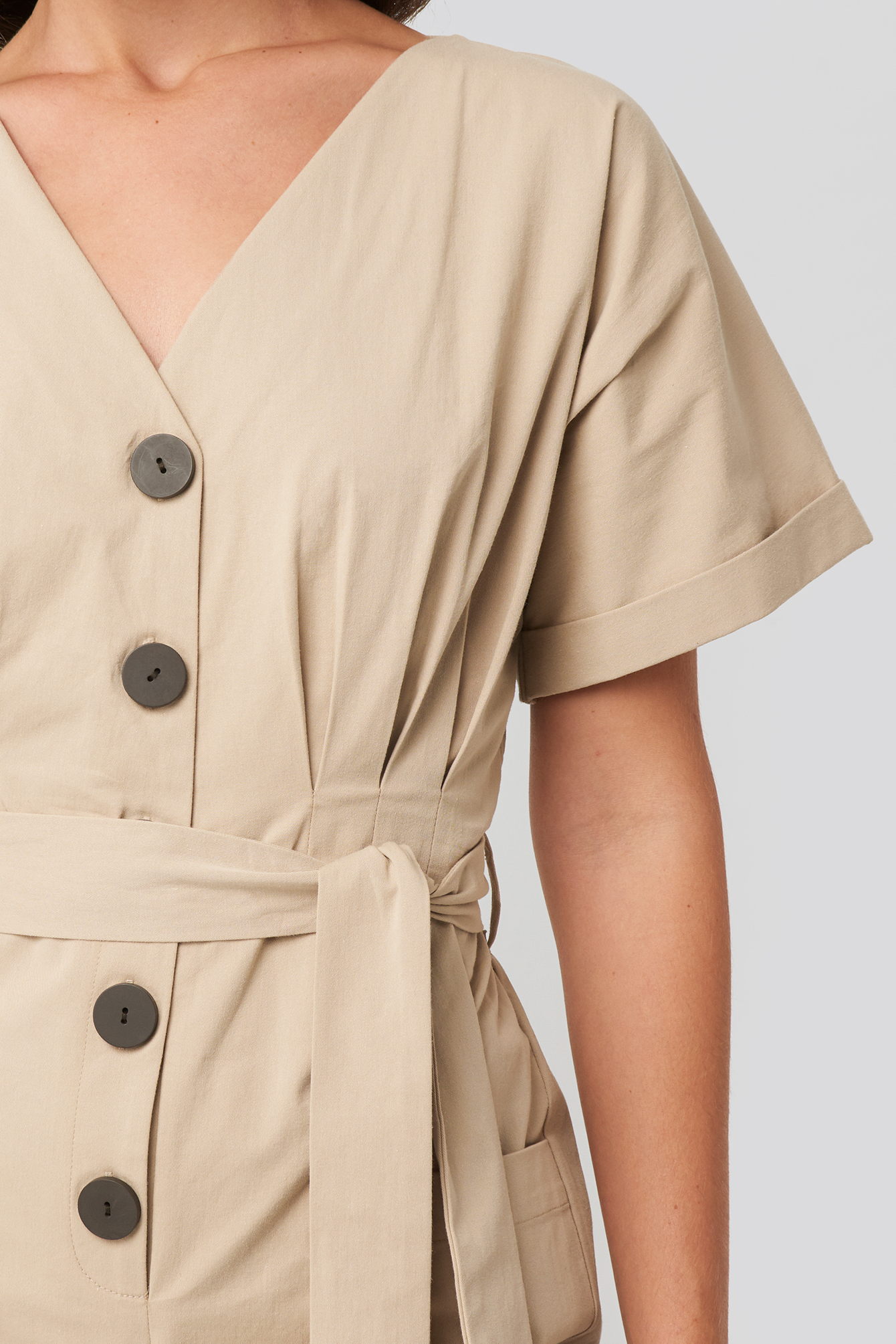 button up jumpsuit