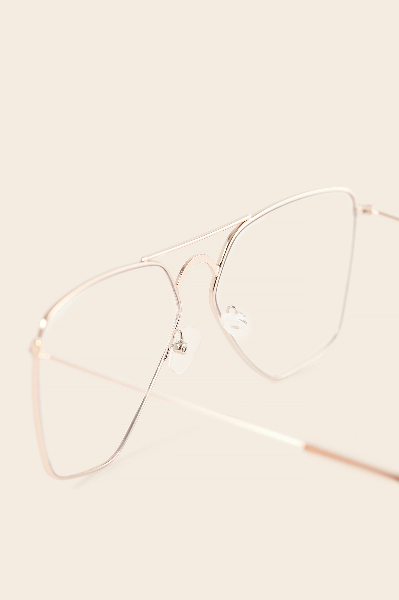 big silver sunglasses