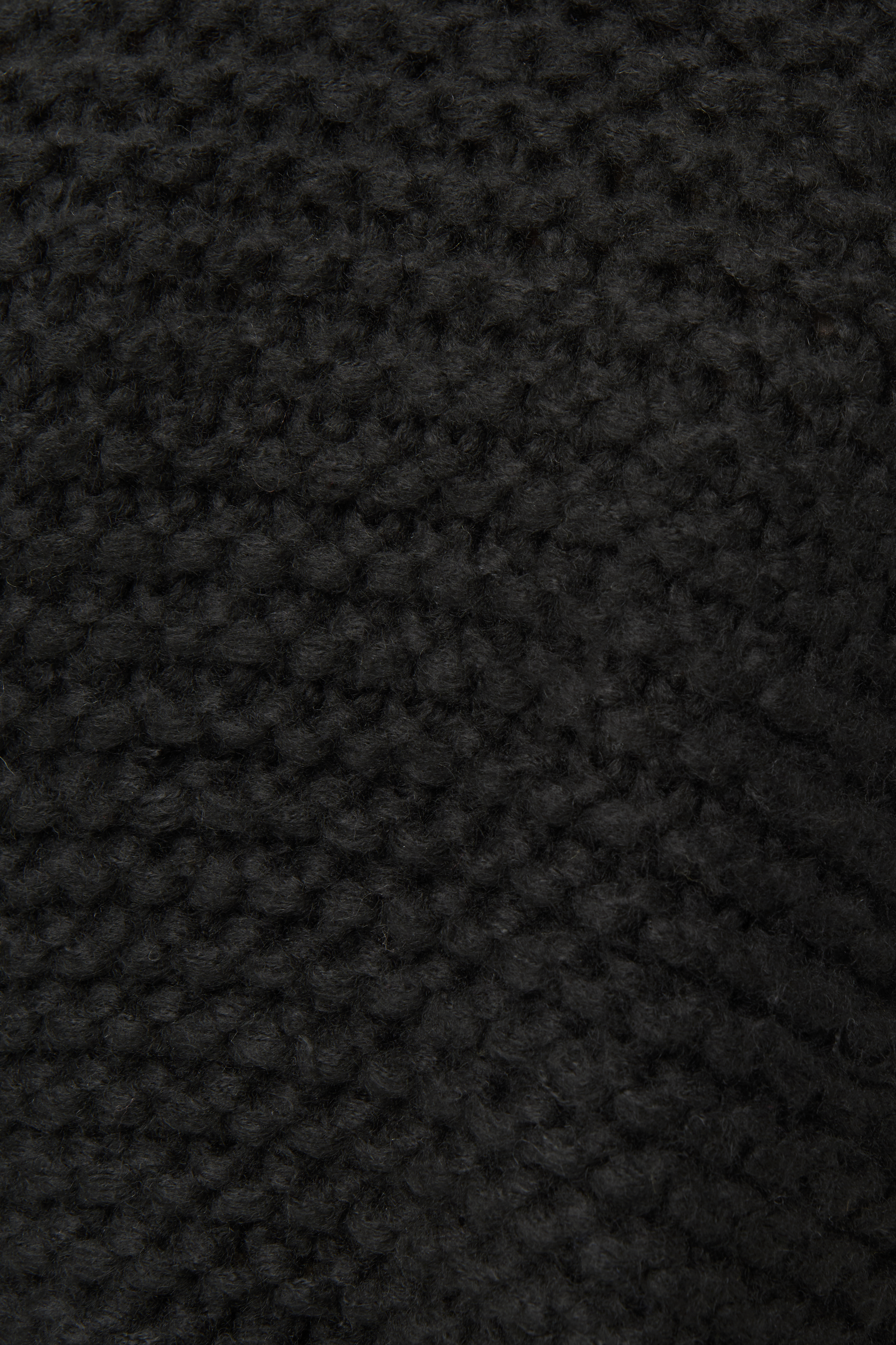 heavy black sweater