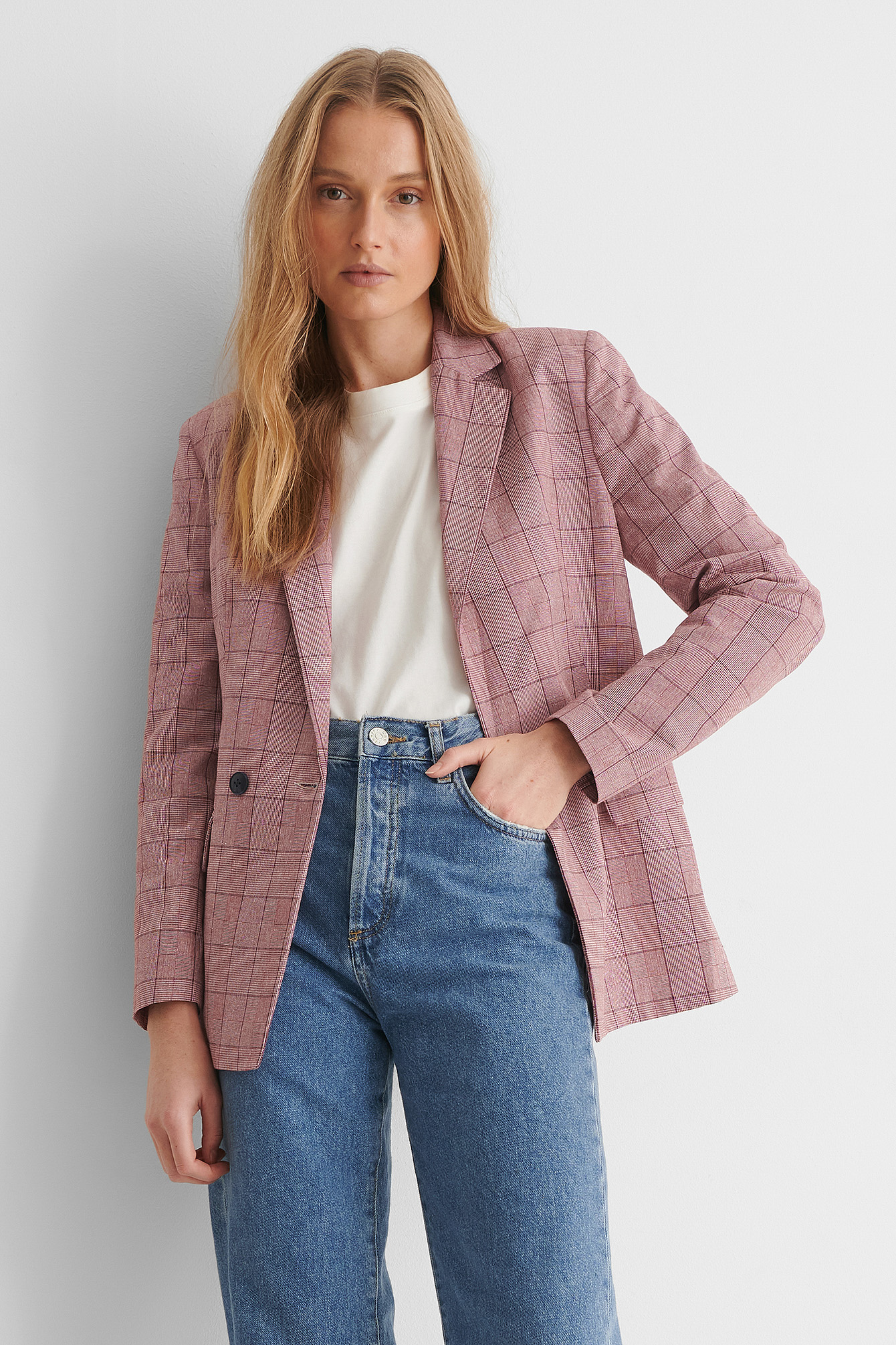 burgundy boyfriend blazer