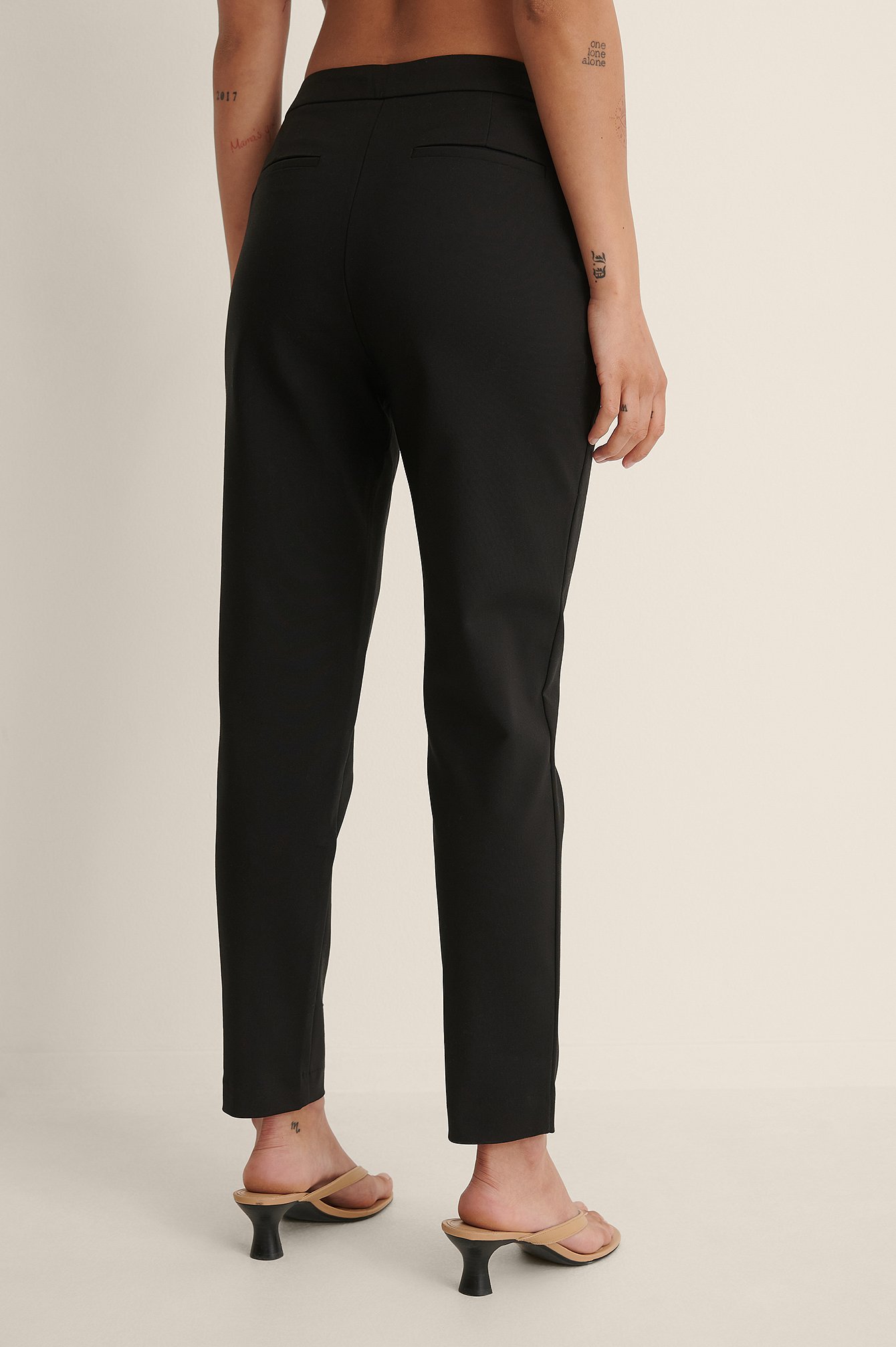 Cottonblend Slacks Black