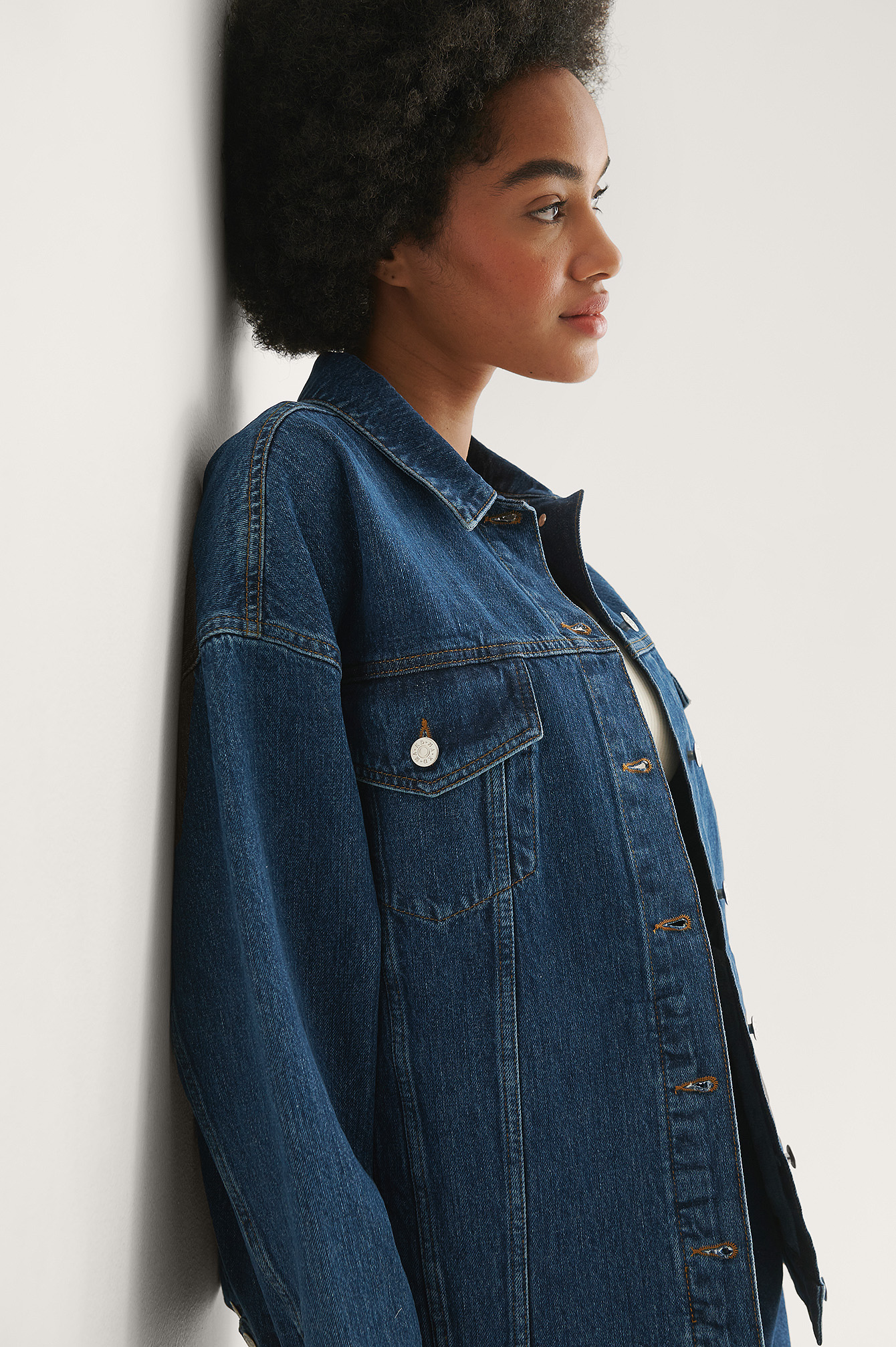 super oversized denim jacket