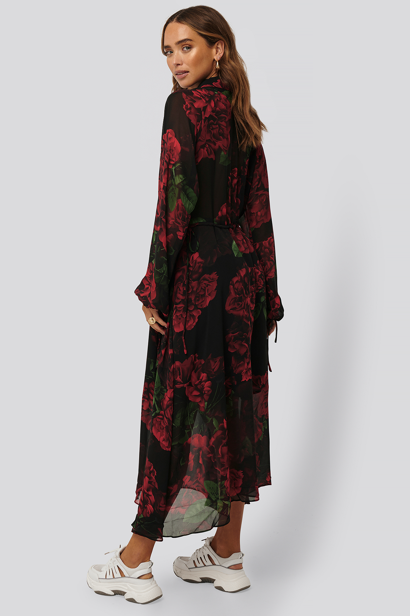 rae floral jacket kimono