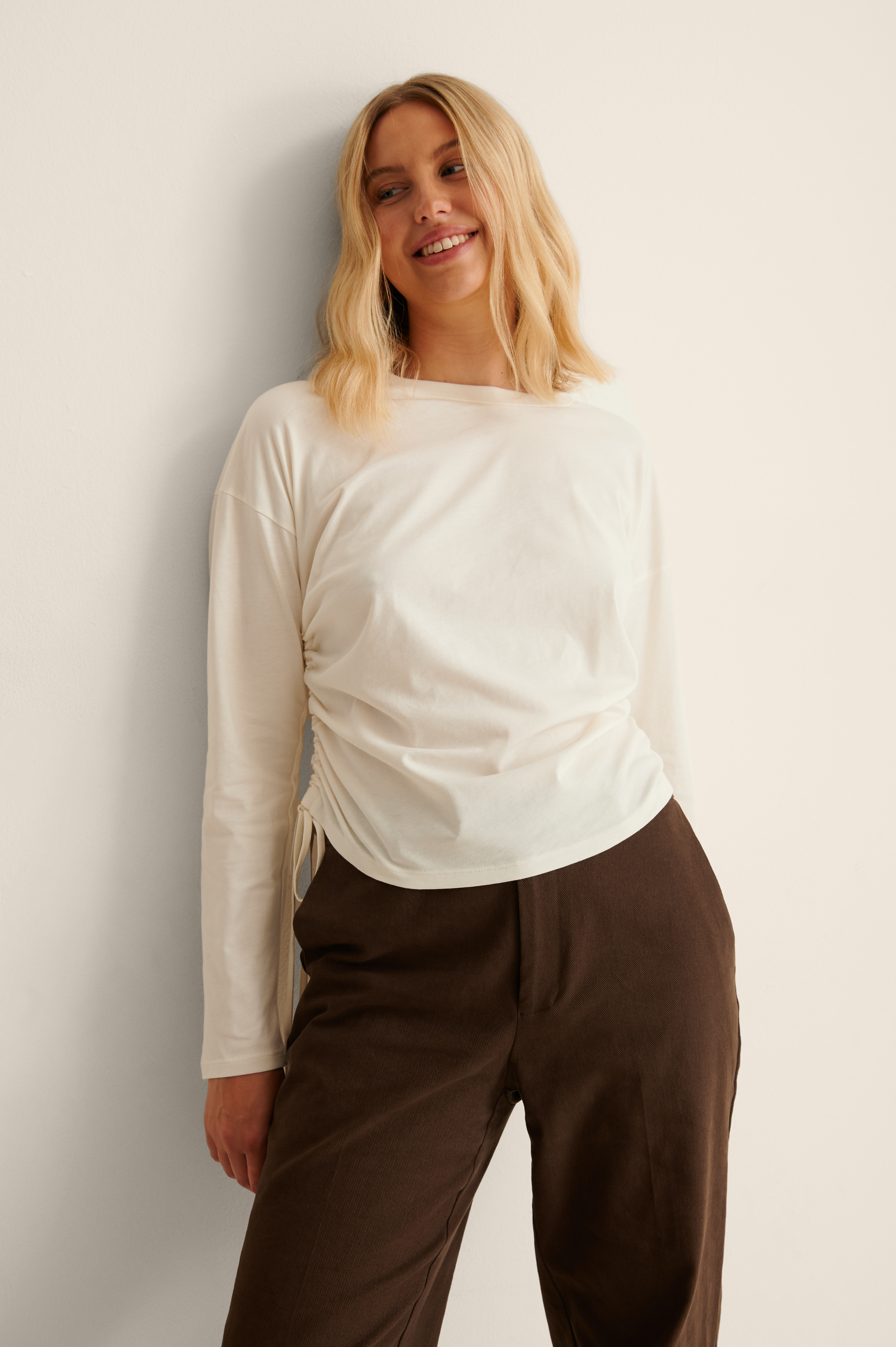 off white drawstring