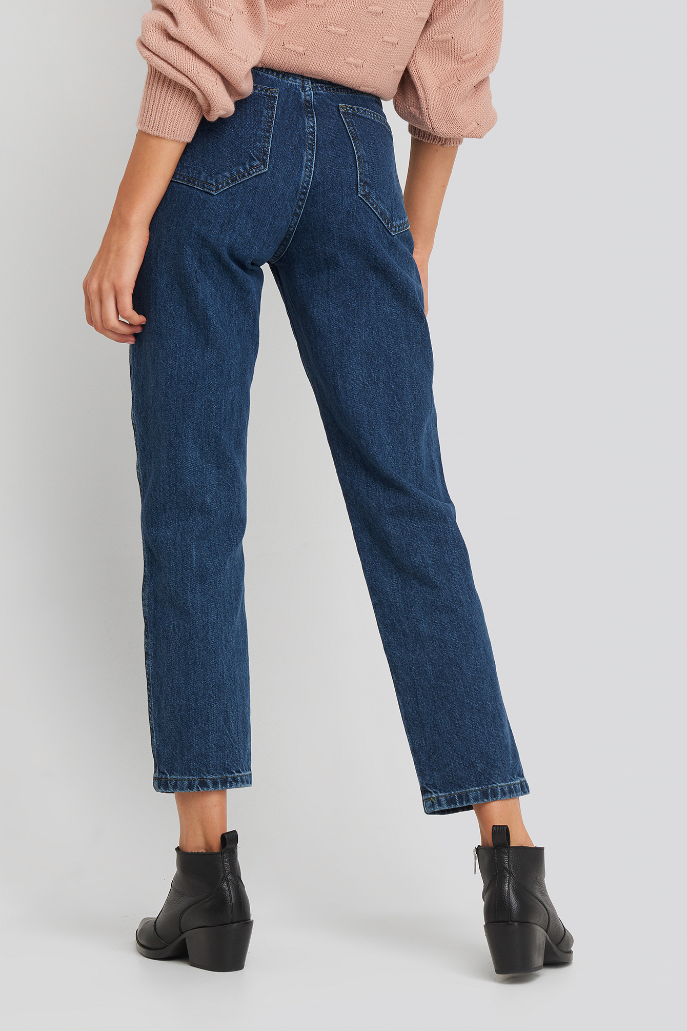 Front Yoke Jeans Blue