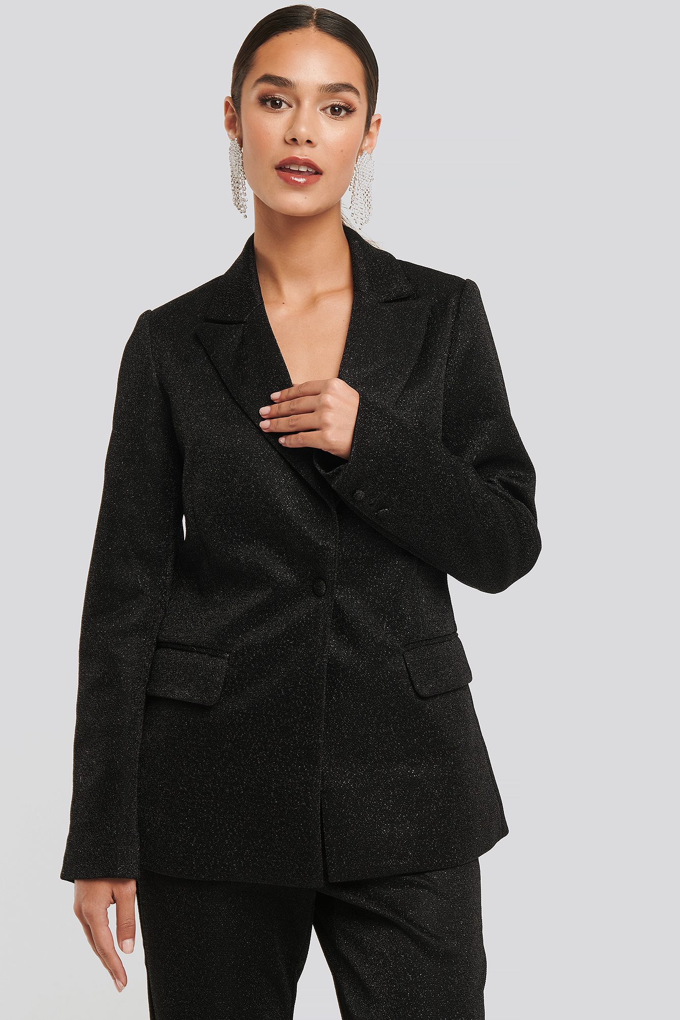 shimmery blazer
