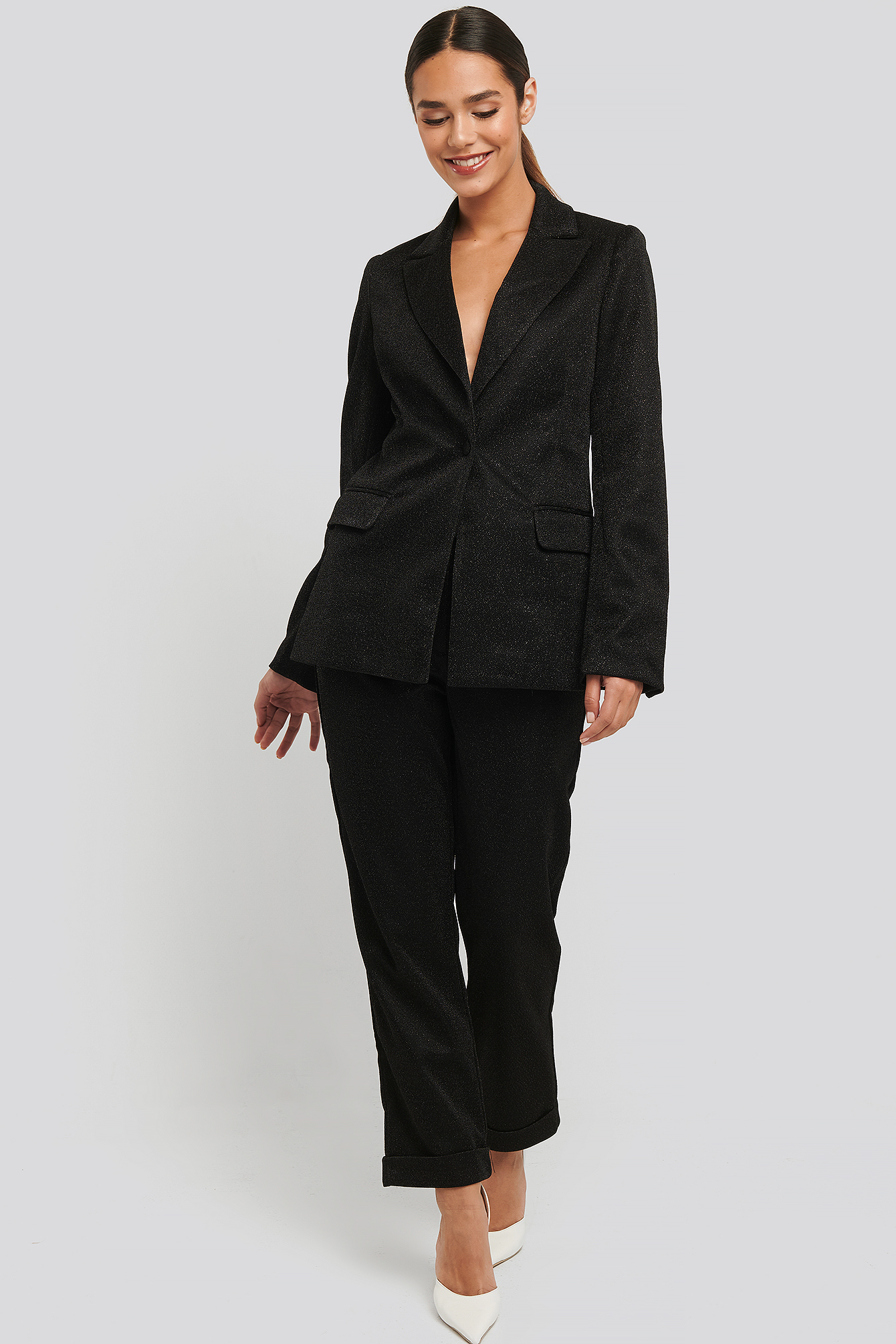 shimmery blazer