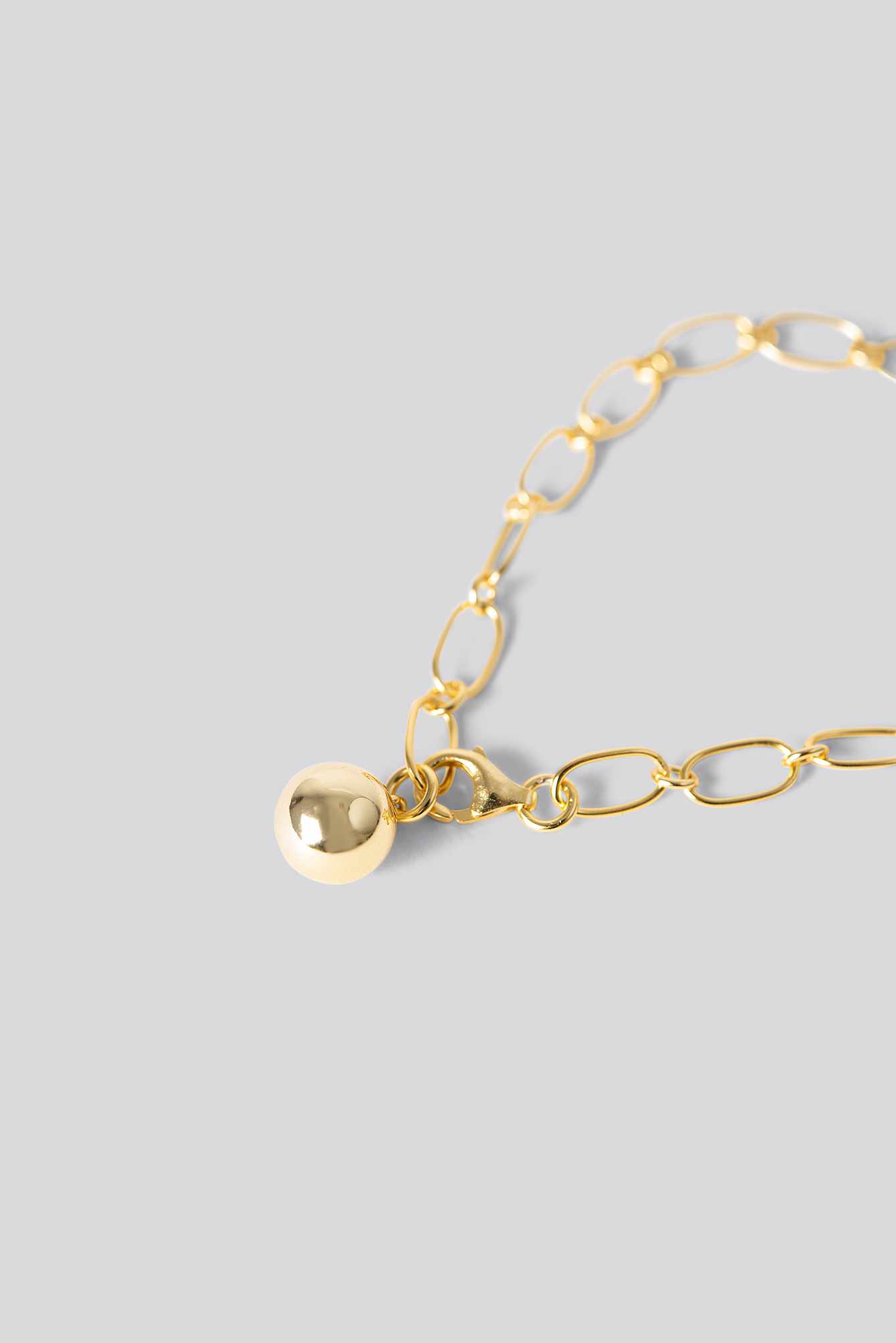 Gold Gold Plated Thin Chain Brecelet