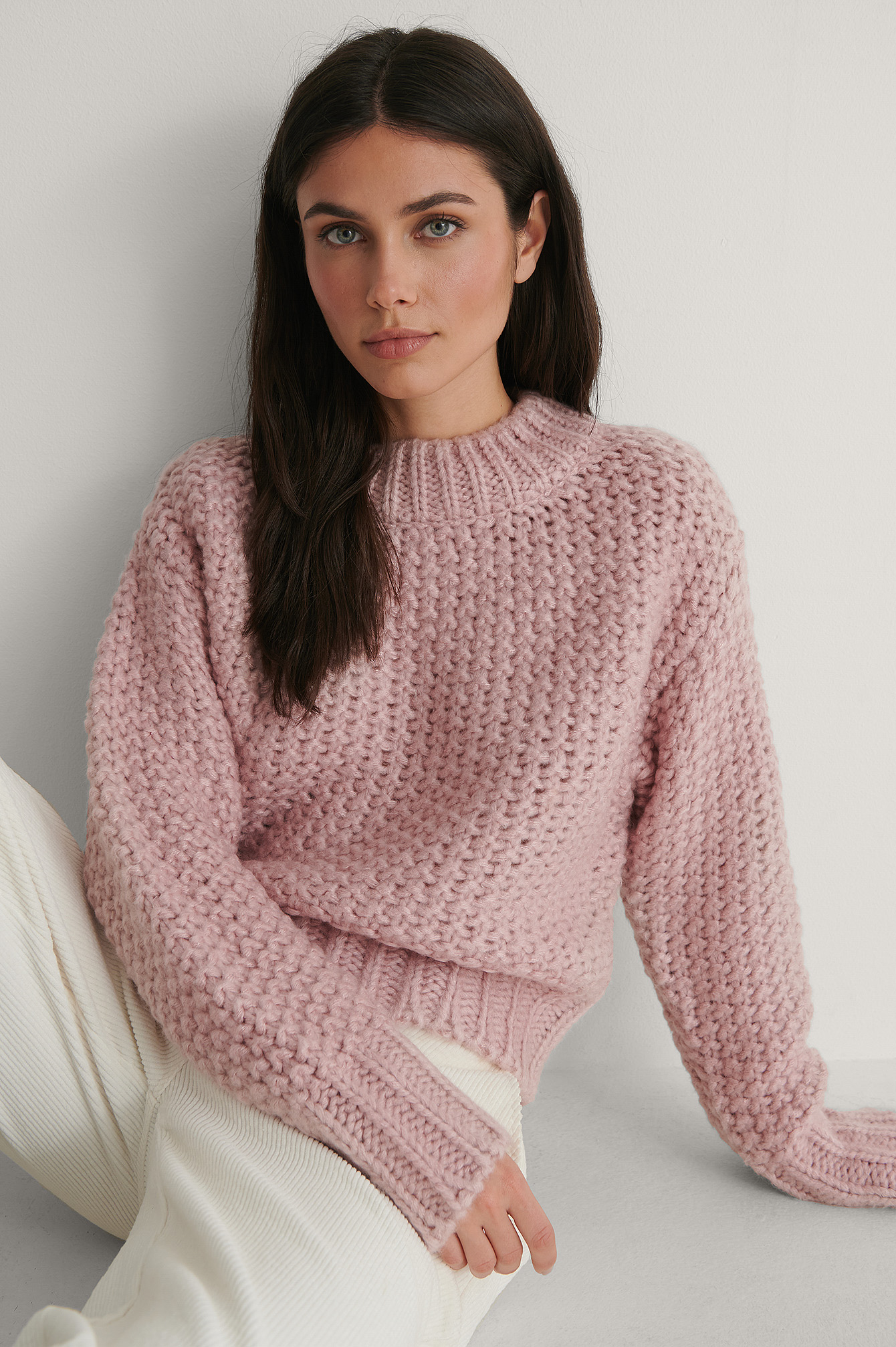 heavy knitted sweater