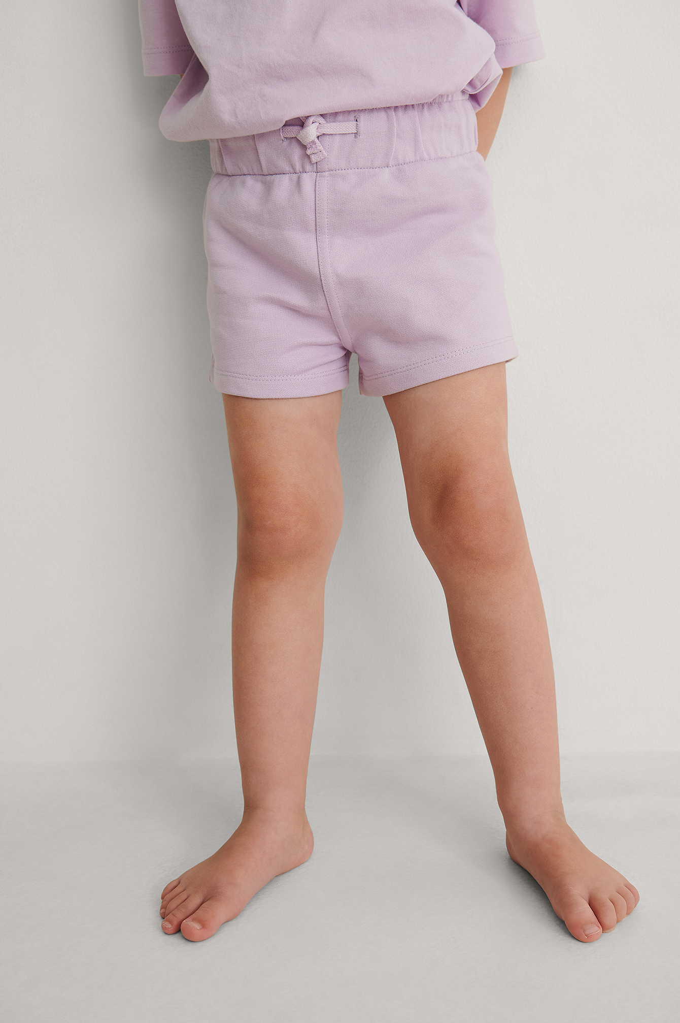 Violet Basic Short Jersey Shorts