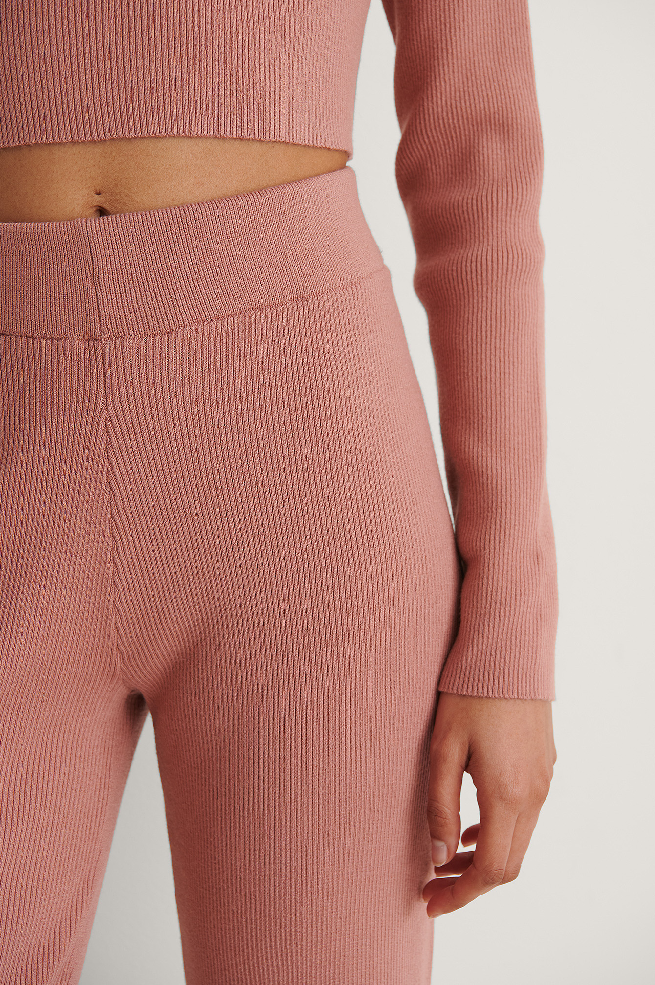 pink high waisted dress pants