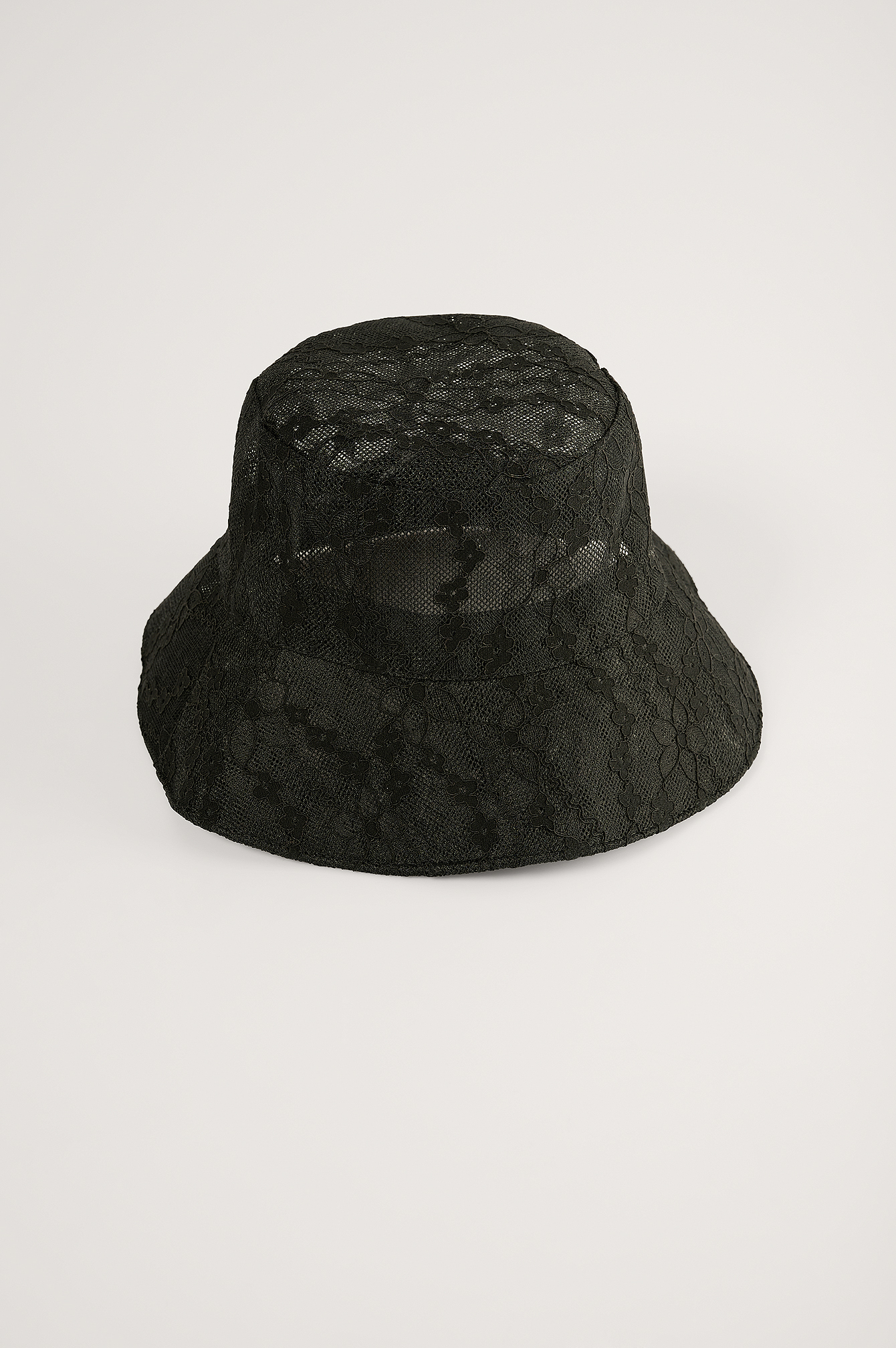 Black Lace Bucket Hat