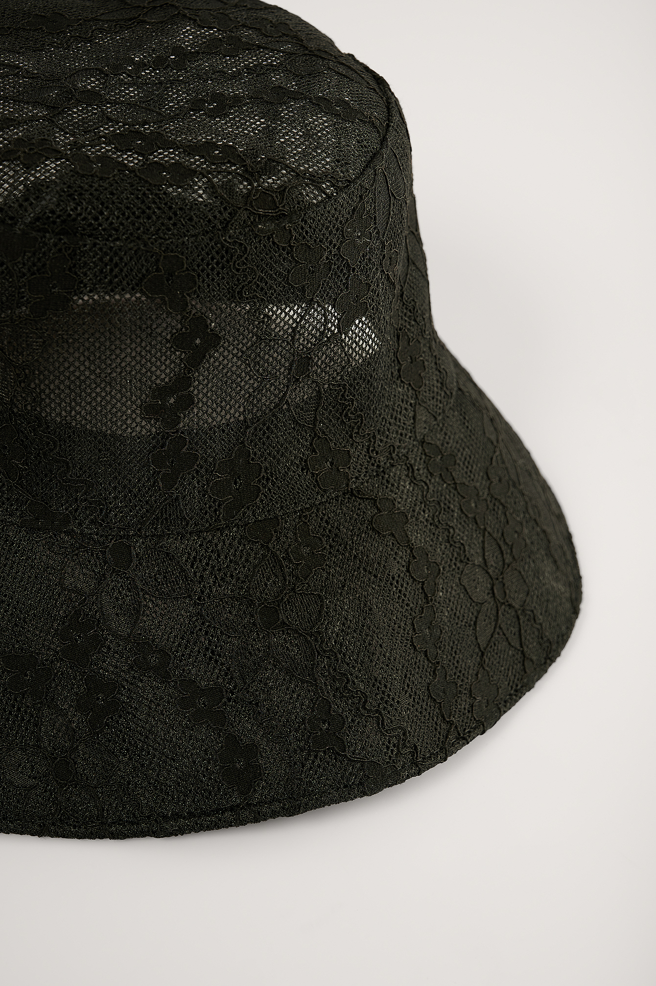 Black Lace Bucket Hat