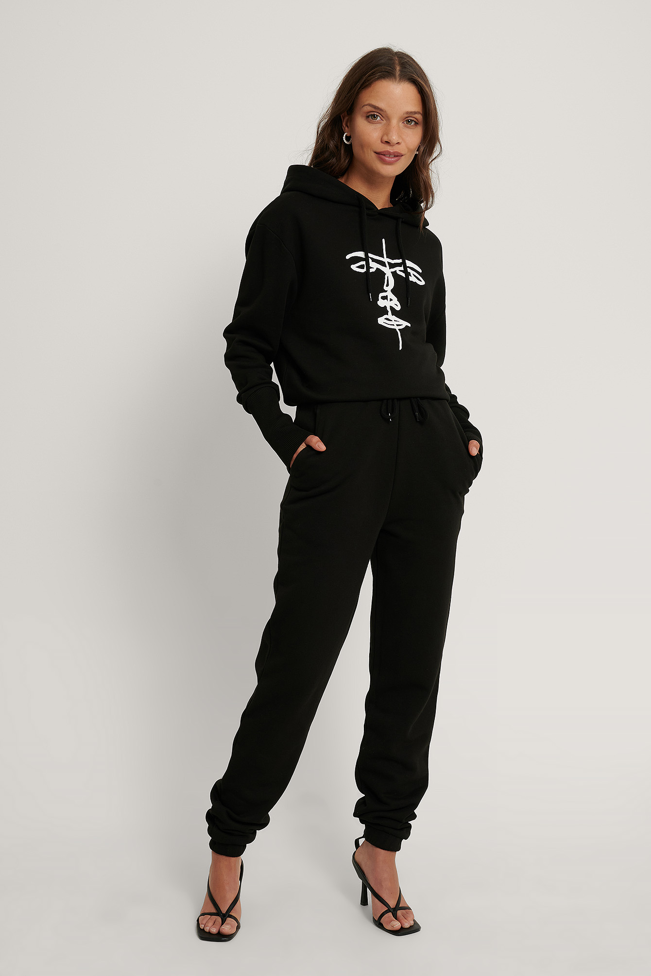 printed sweatsuit