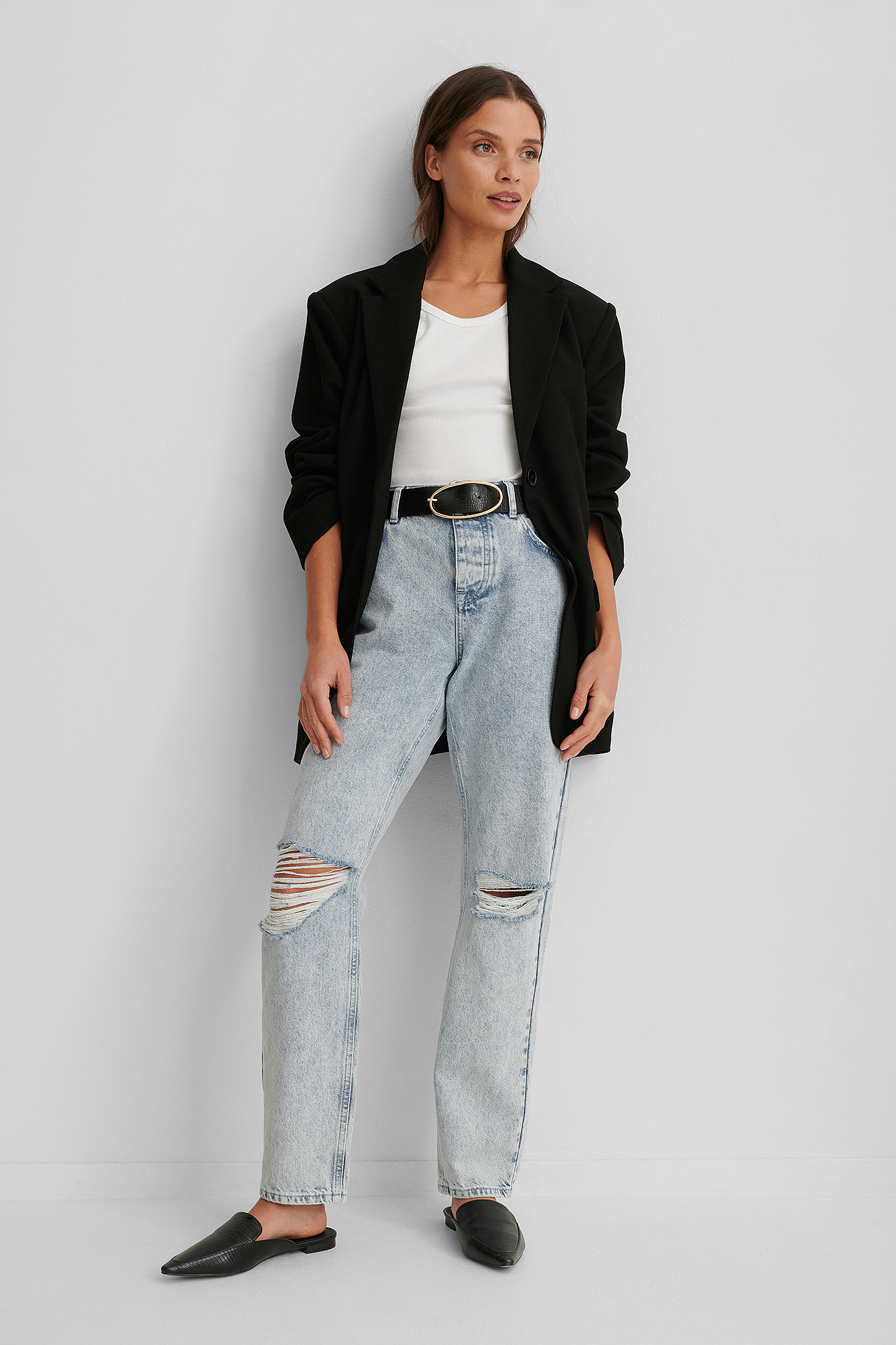 nakd destroyed jeans