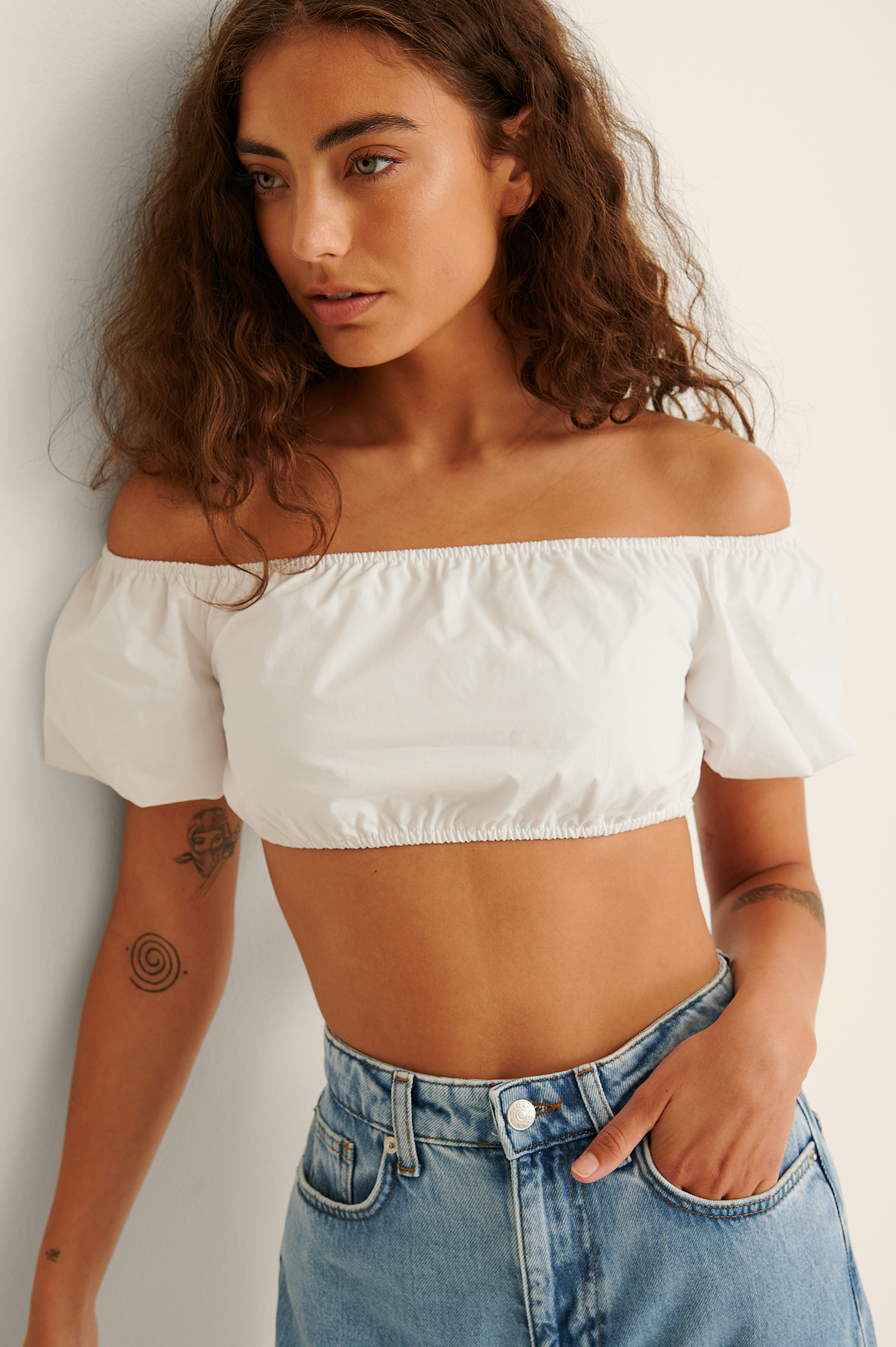 red plaid tube top