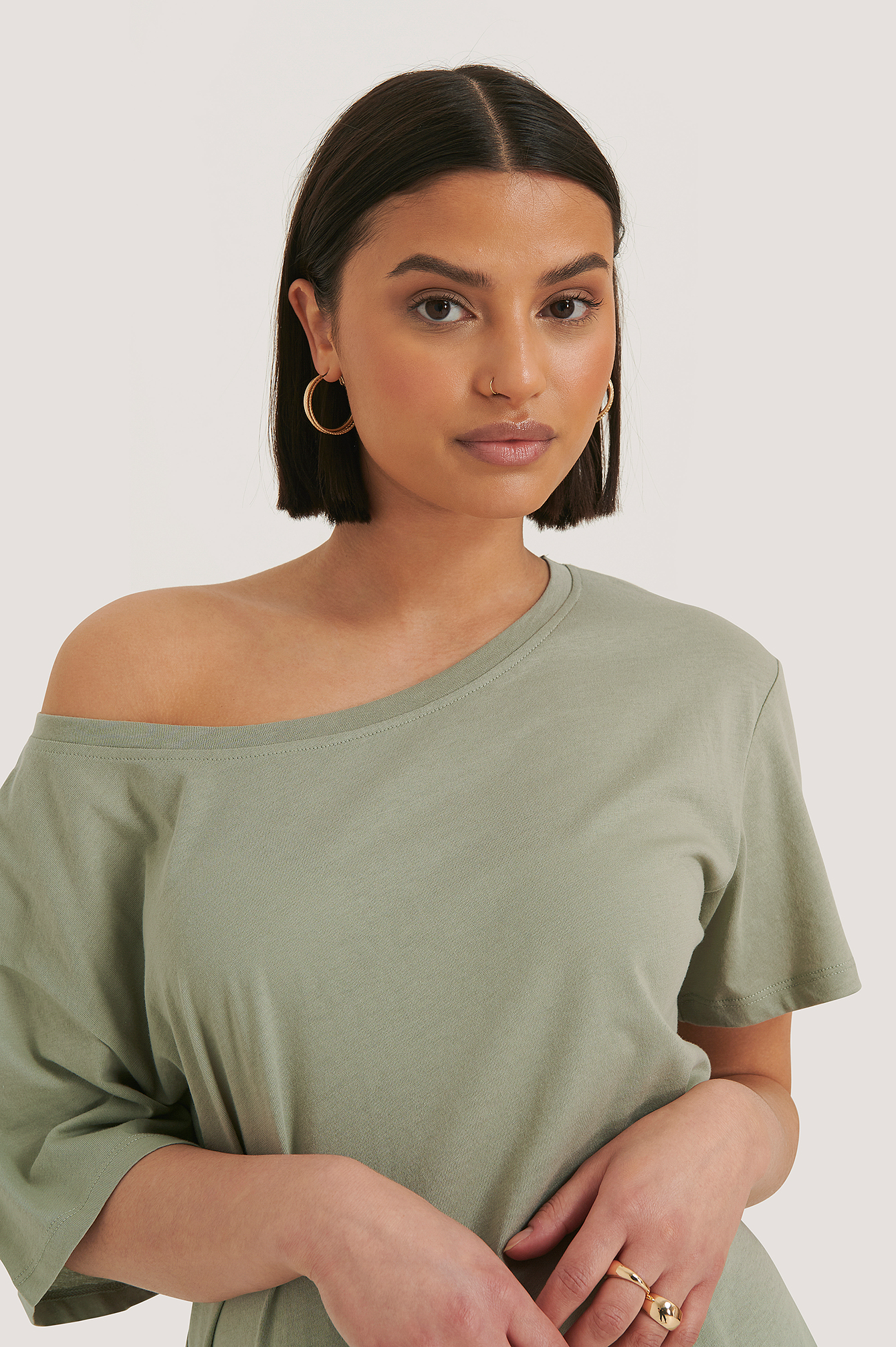 one shoulder t shirt dress