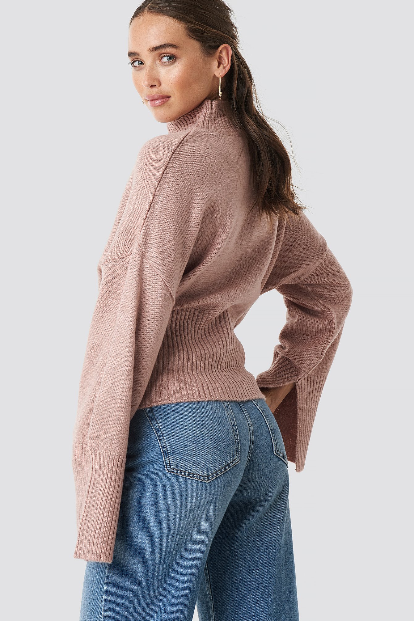 open arm sweater
