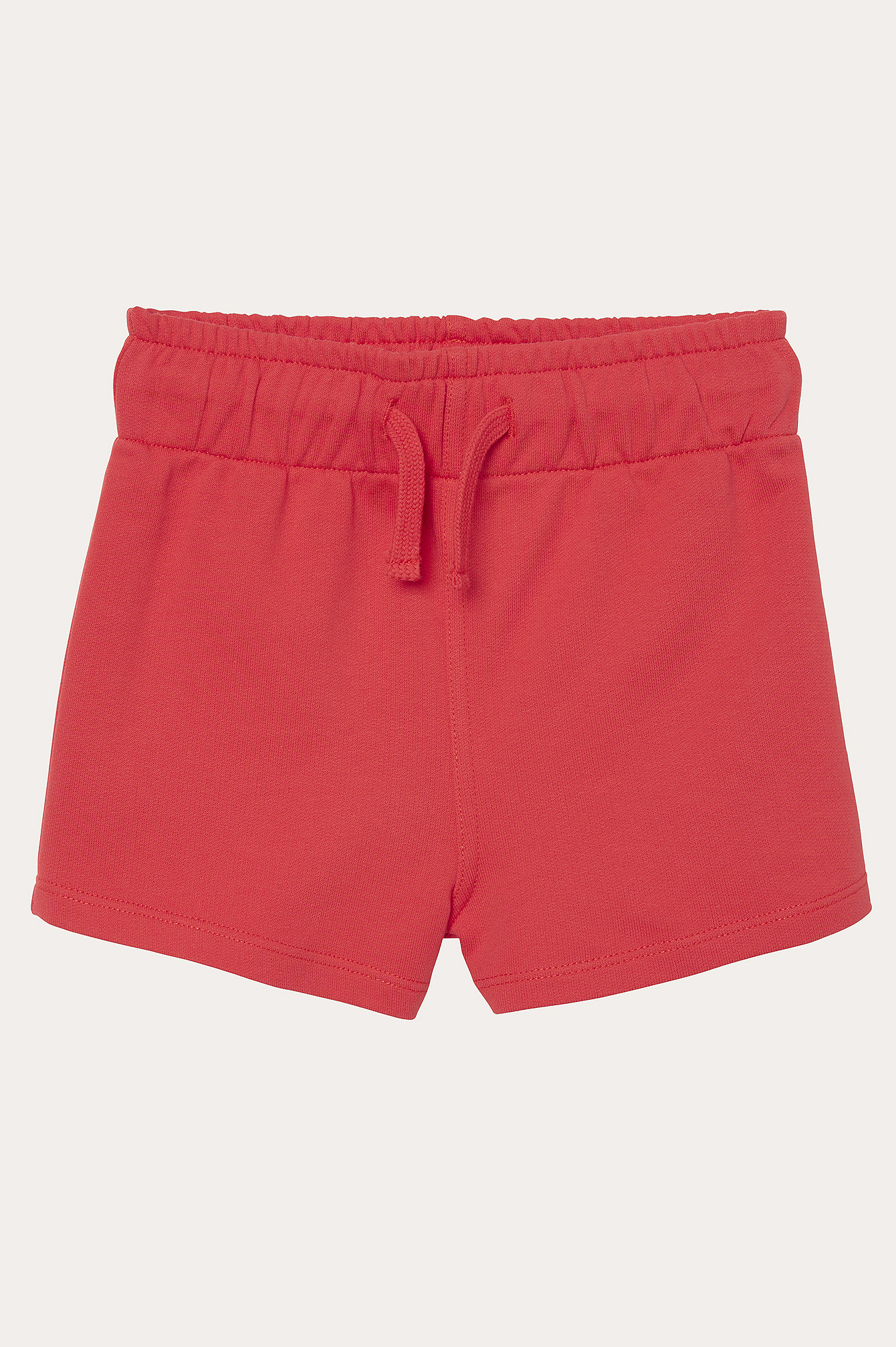 Red Basic Short Jersey Shorts