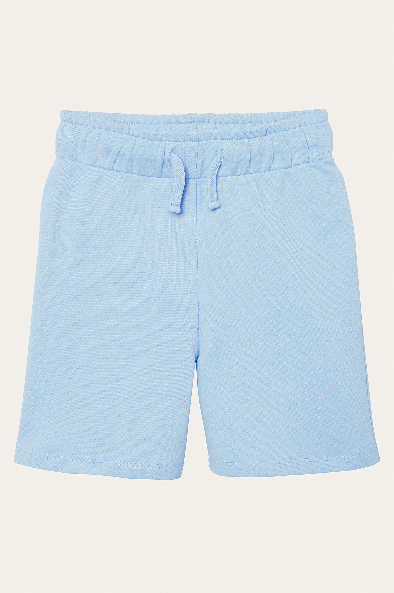 Light Blue Basic Jersey Shorts