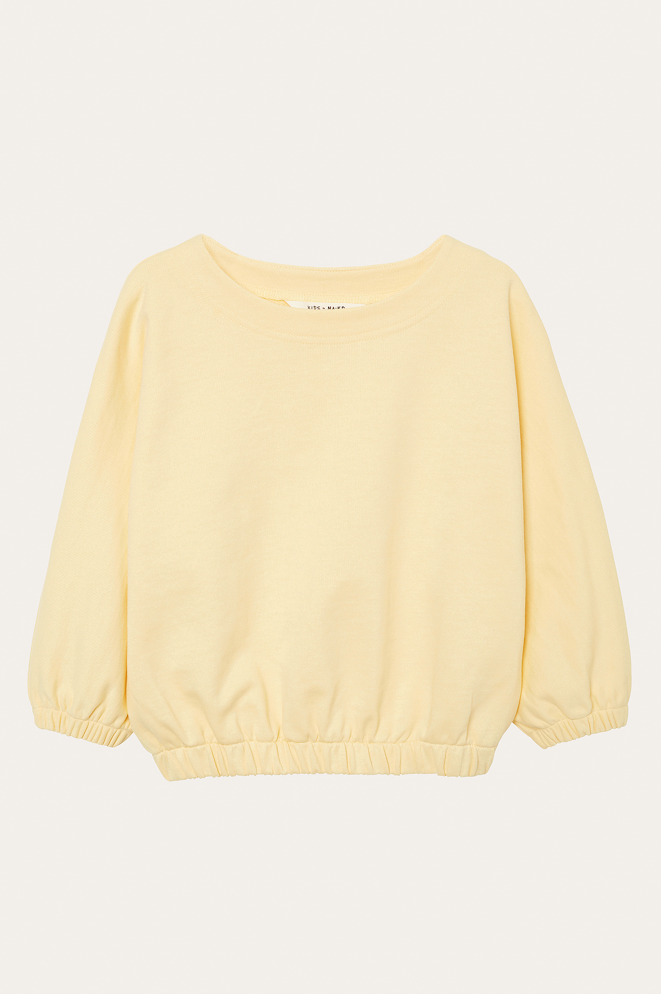 Light Yellow Oversized Sweater
