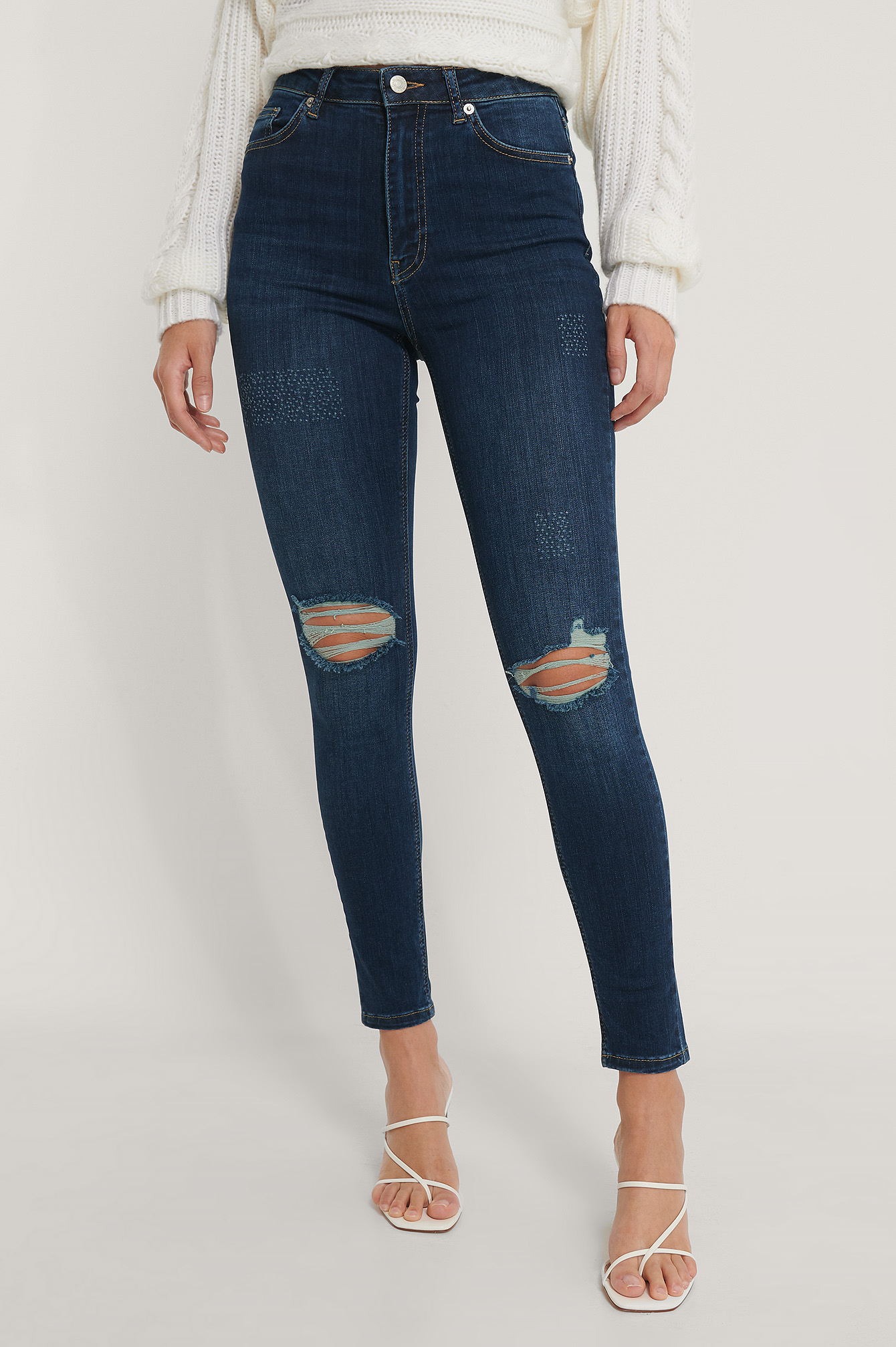 nakd destroyed jeans