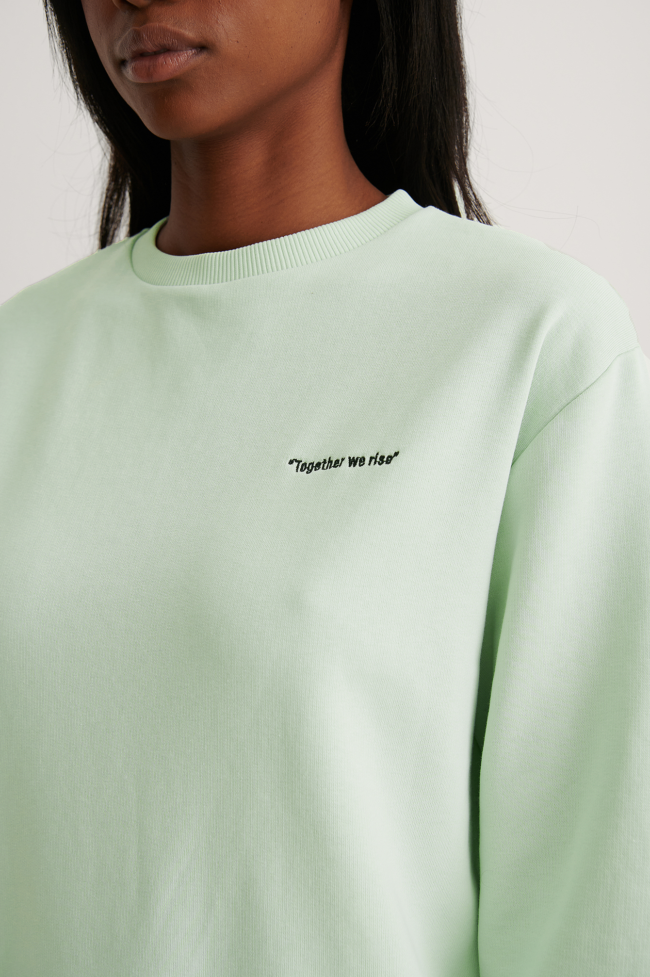 light oversized sweater