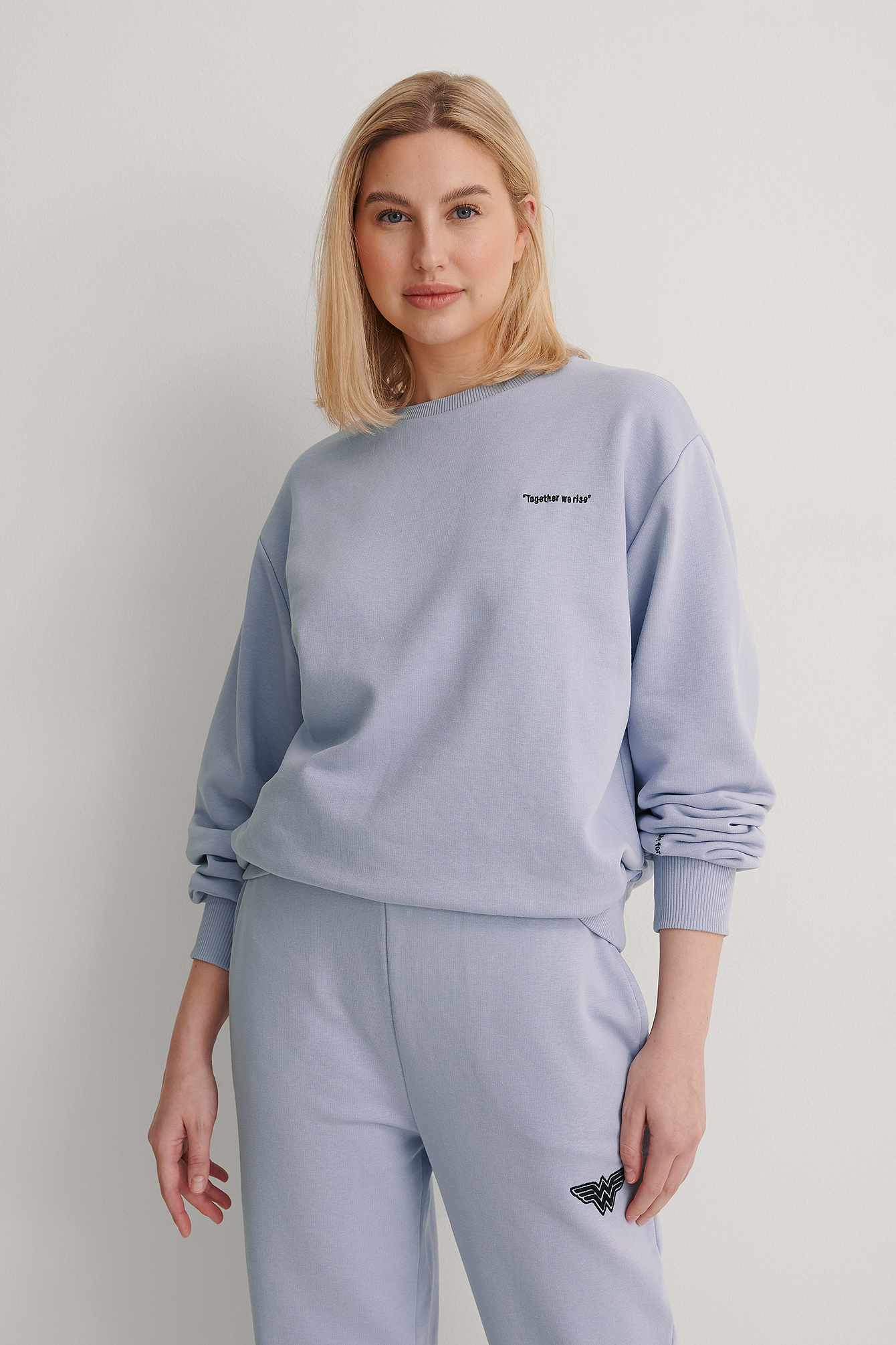 purple oversized sweater