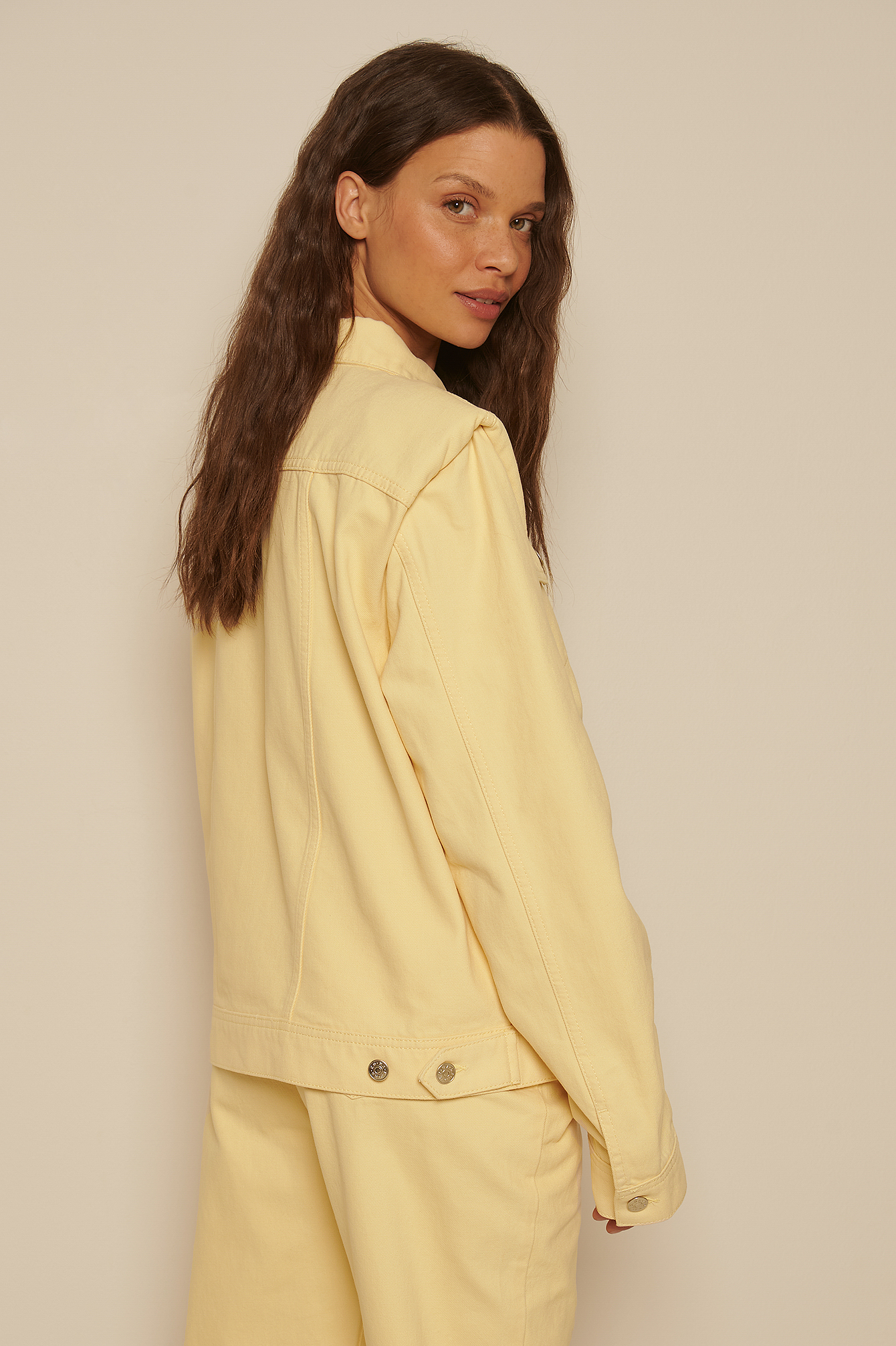 padded shoulder jacket