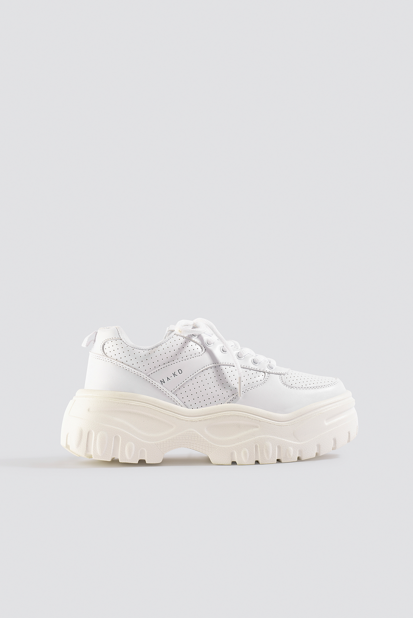 Profile Sole Sneakers White | na-kdlounge.com