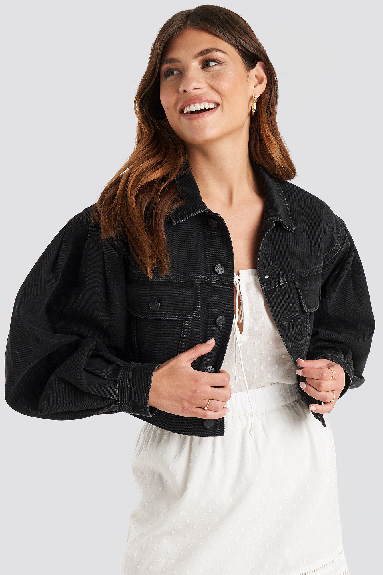 puff sleeve jacket