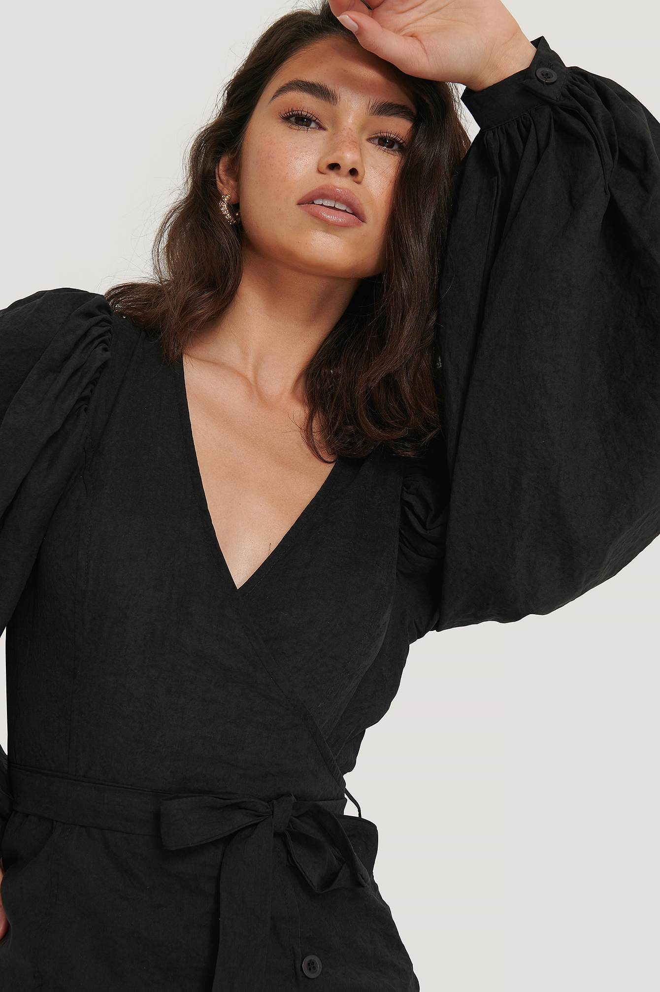 black tie waist dress