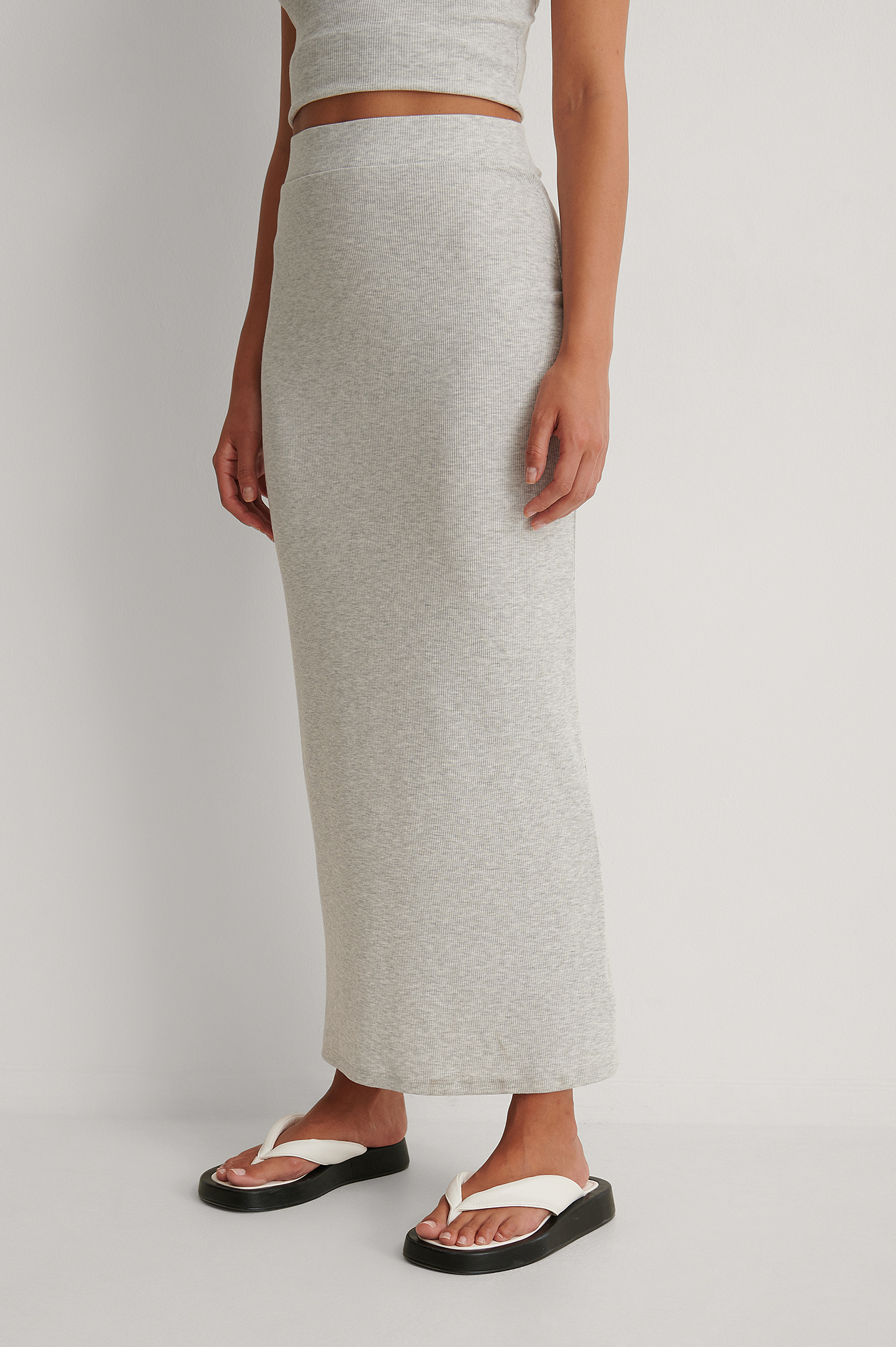 ribbed maxi skirts