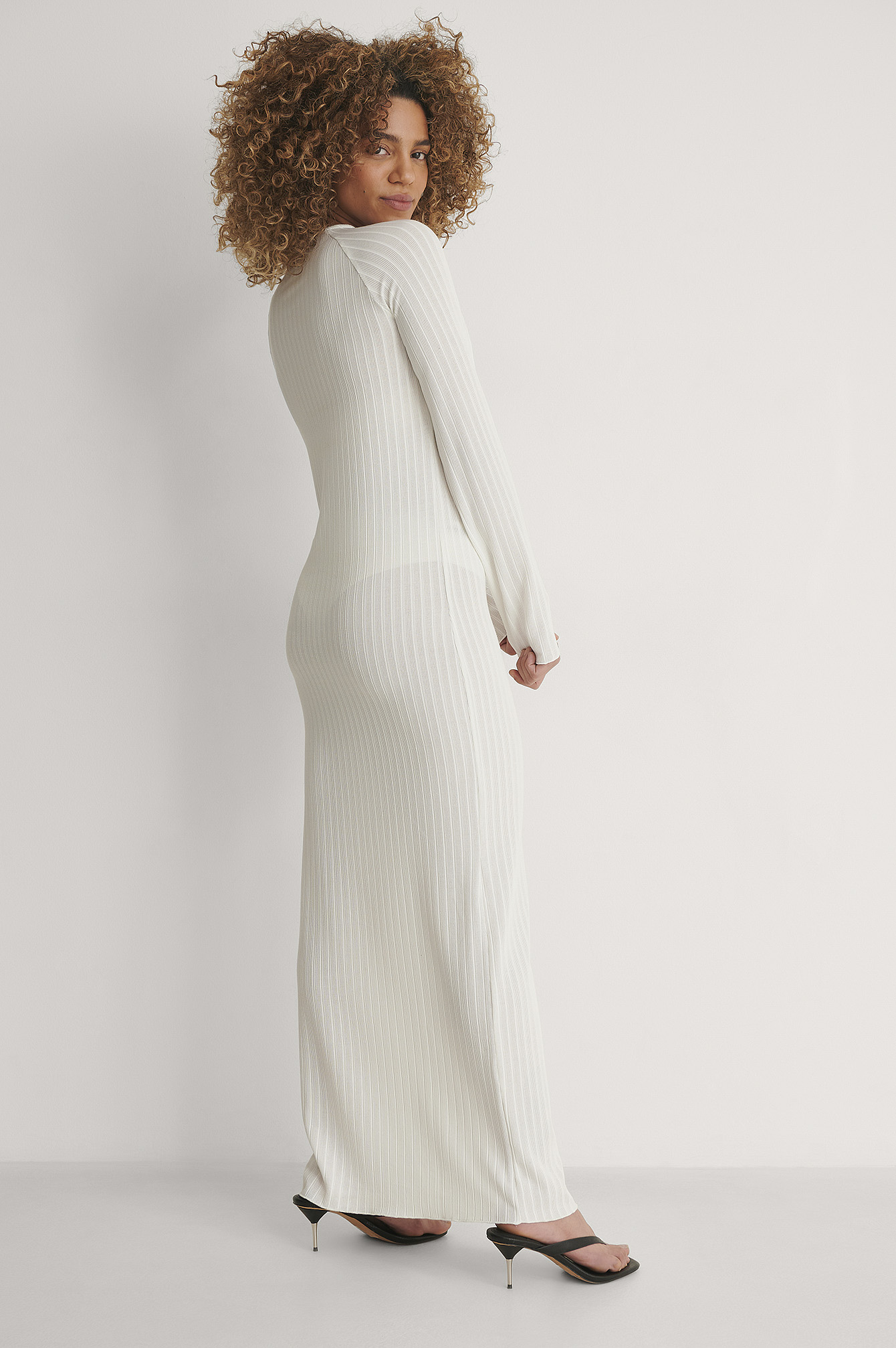 maxi dress ribbed