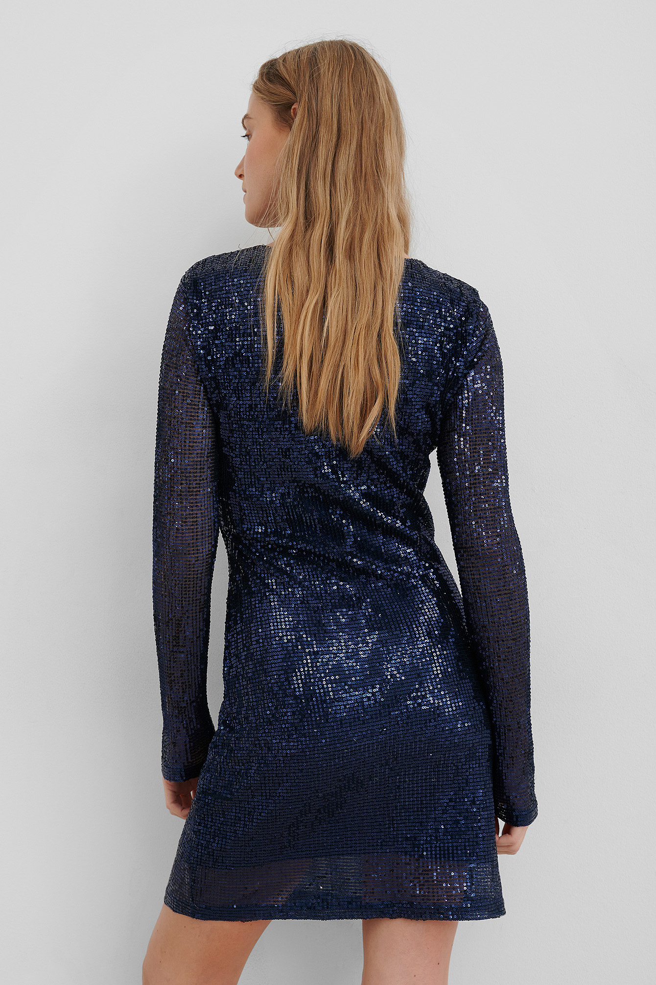navy sequin