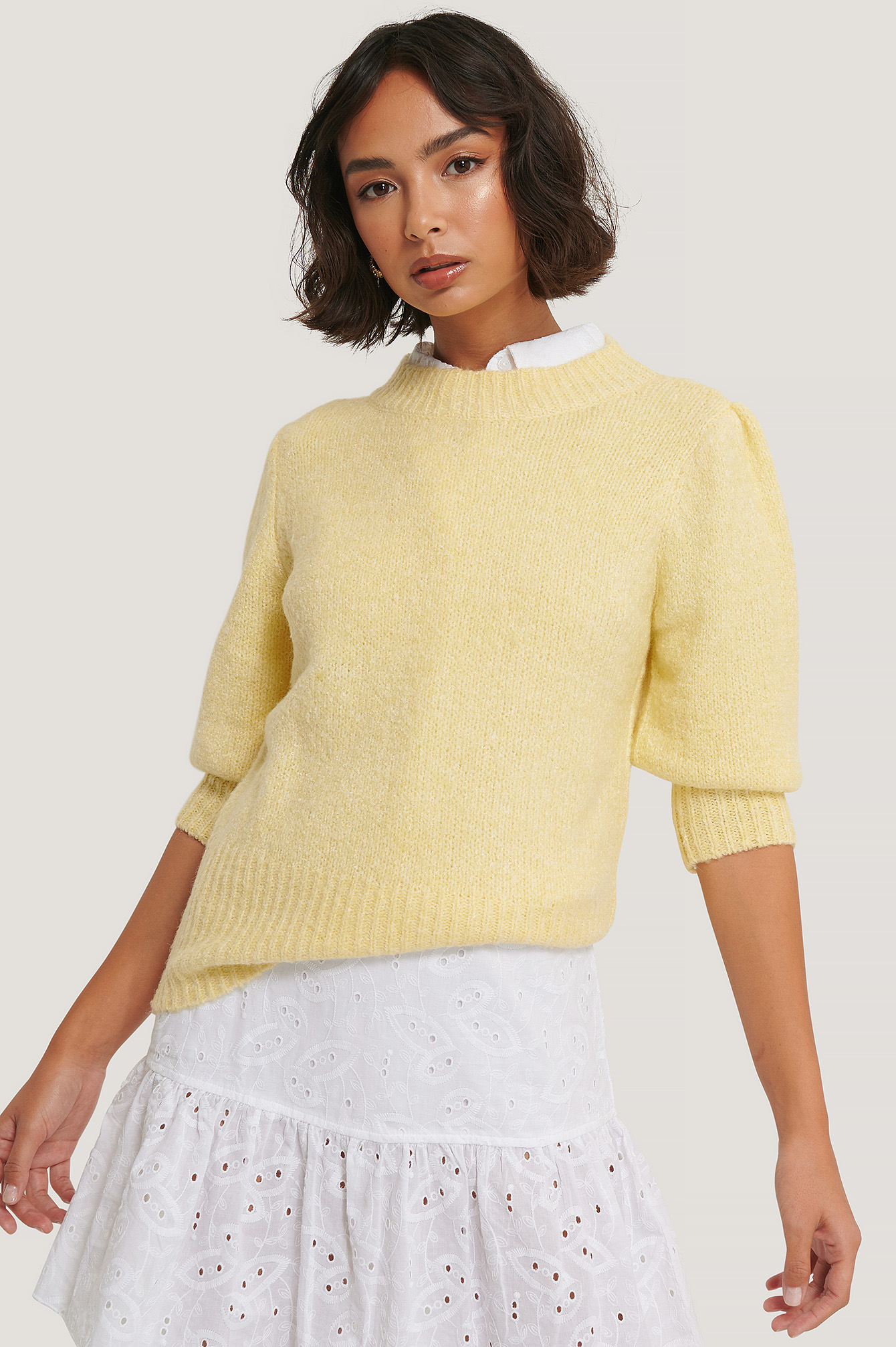 sweater puffy sleeves