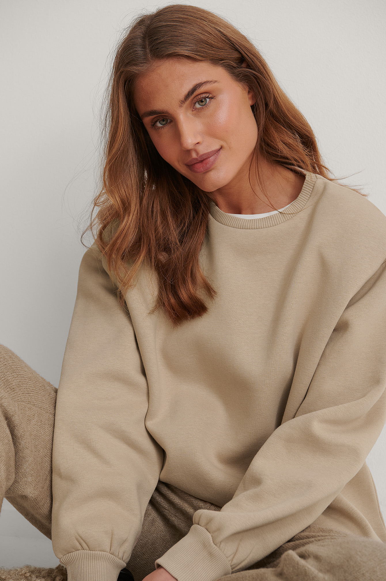 shoulder pad sweater