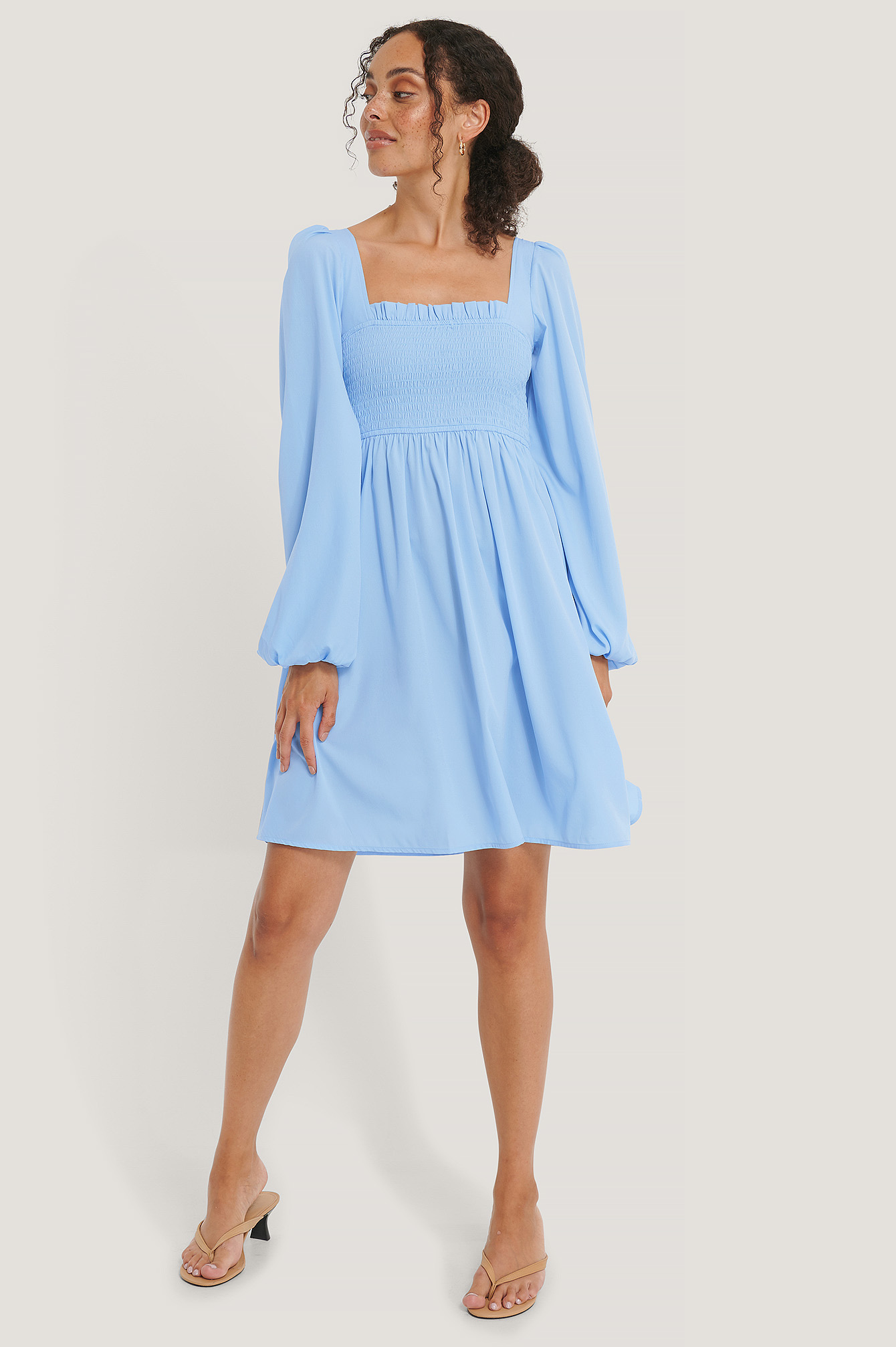 emerald green modest dress