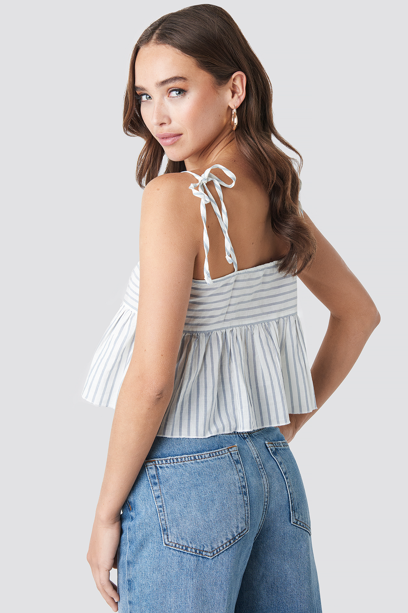ruffle camisole top