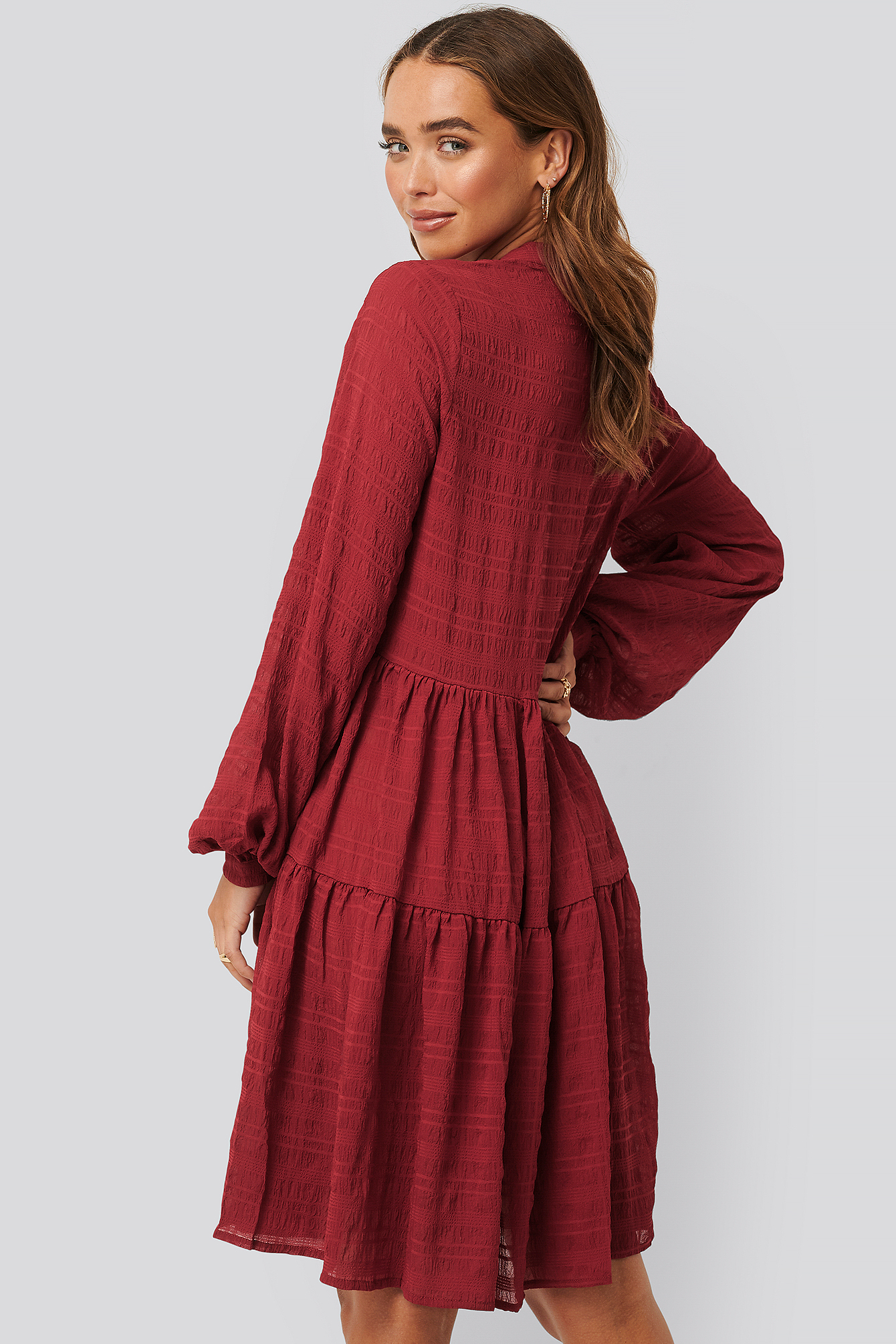 structured a line dress