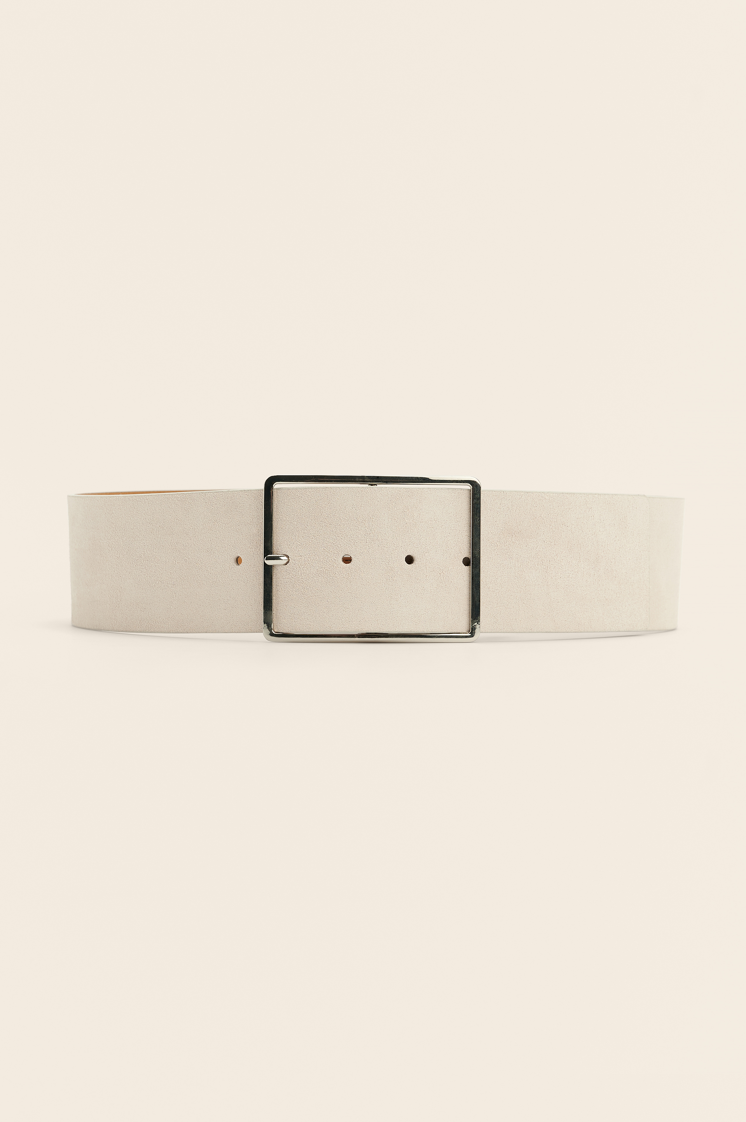 beige suede belt