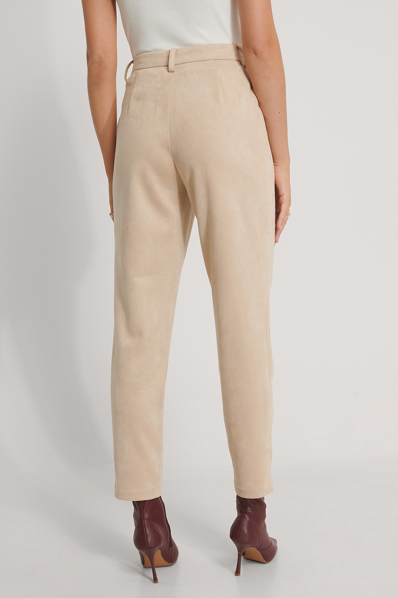 suede trousers