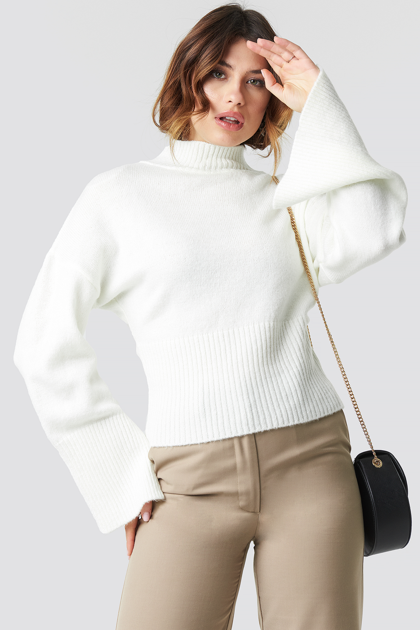 dwayne johnson turtleneck fanny pack