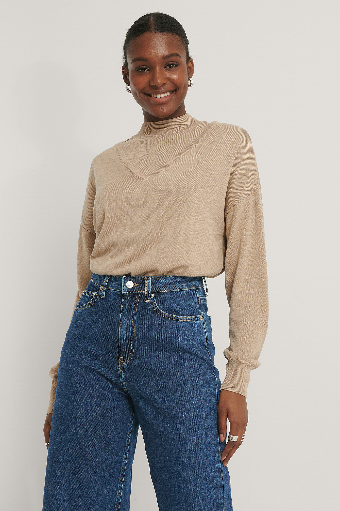 layered sweater